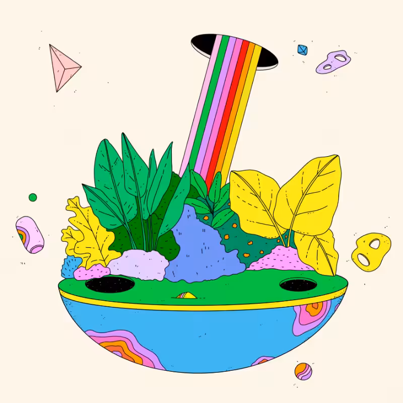 🌈🌴🪐 #2