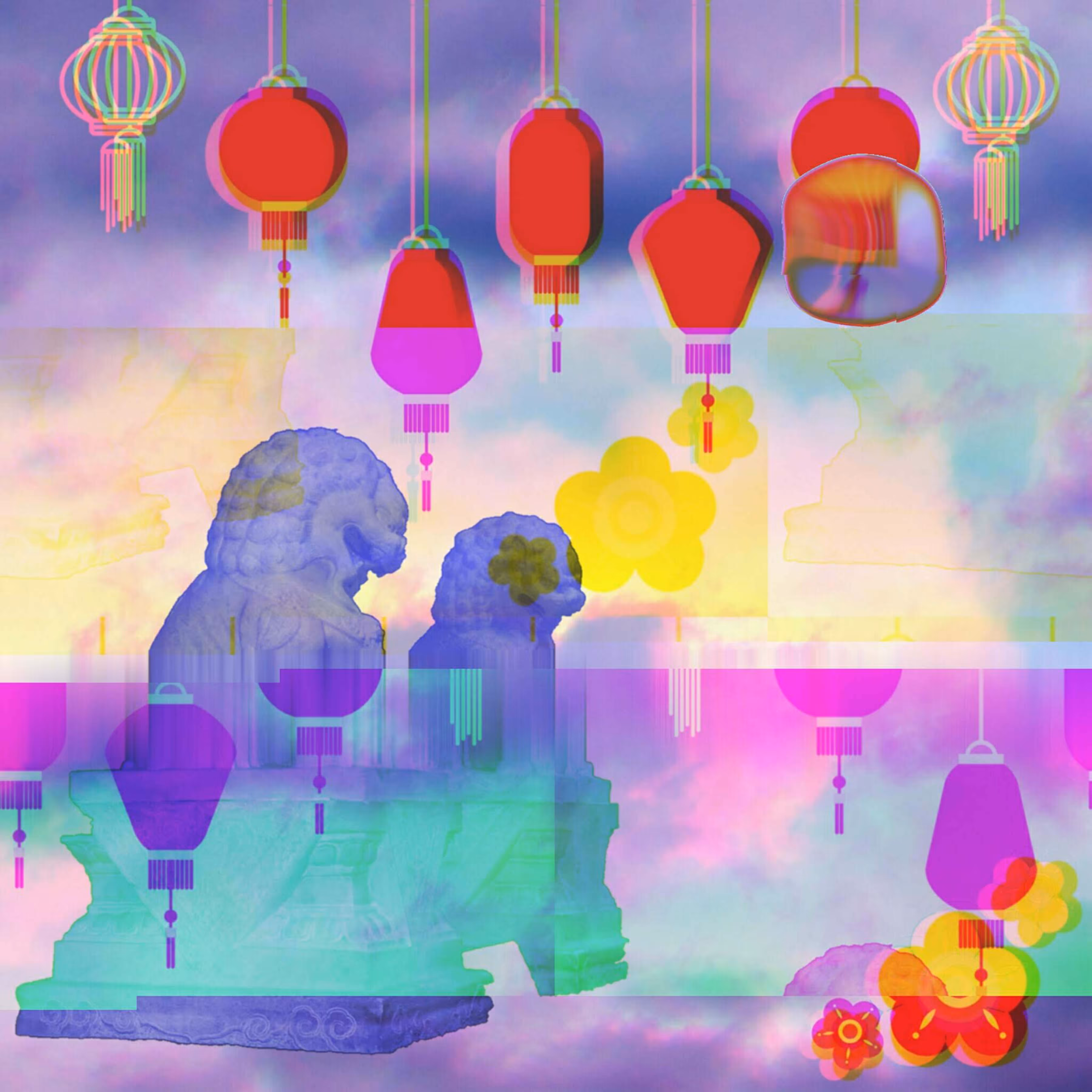 China Town Lantern