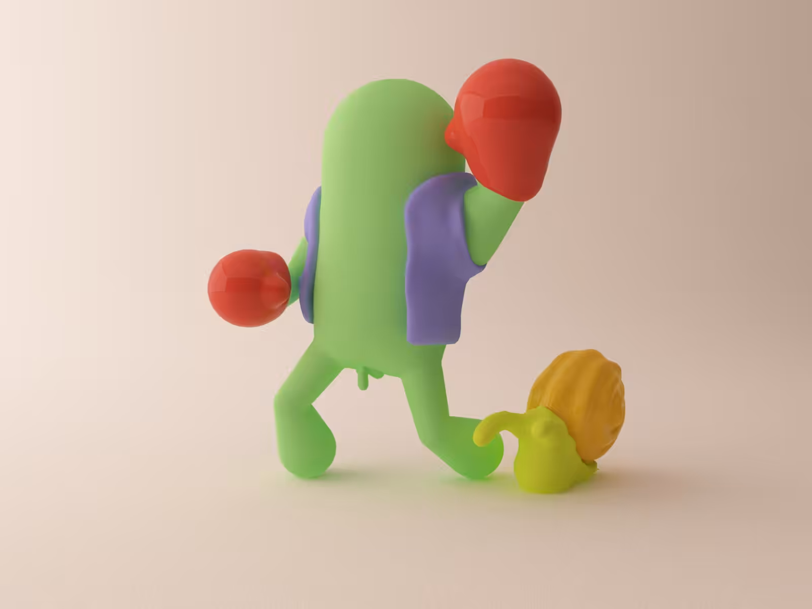 The boxer and the snail