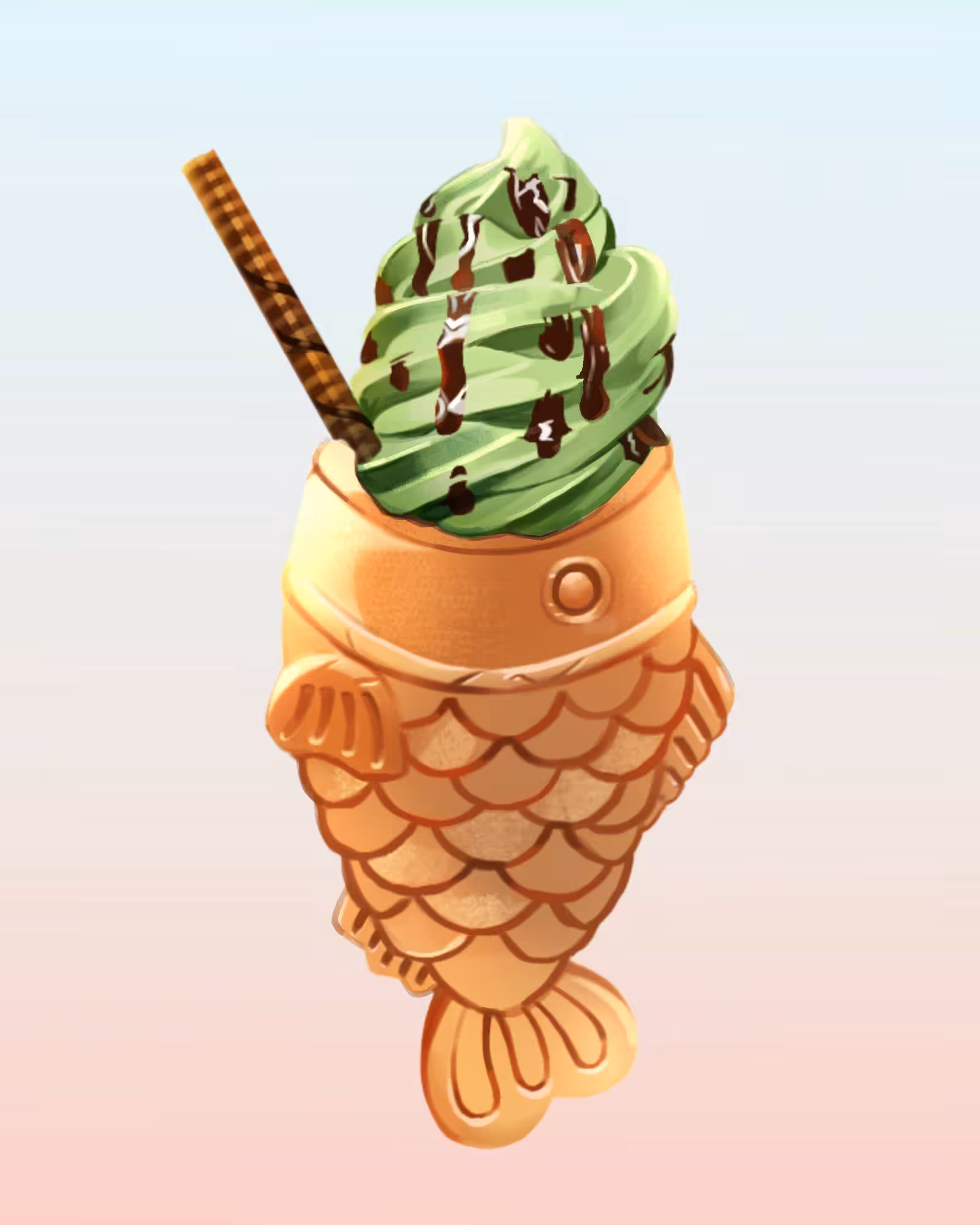Matcha Taiyaki