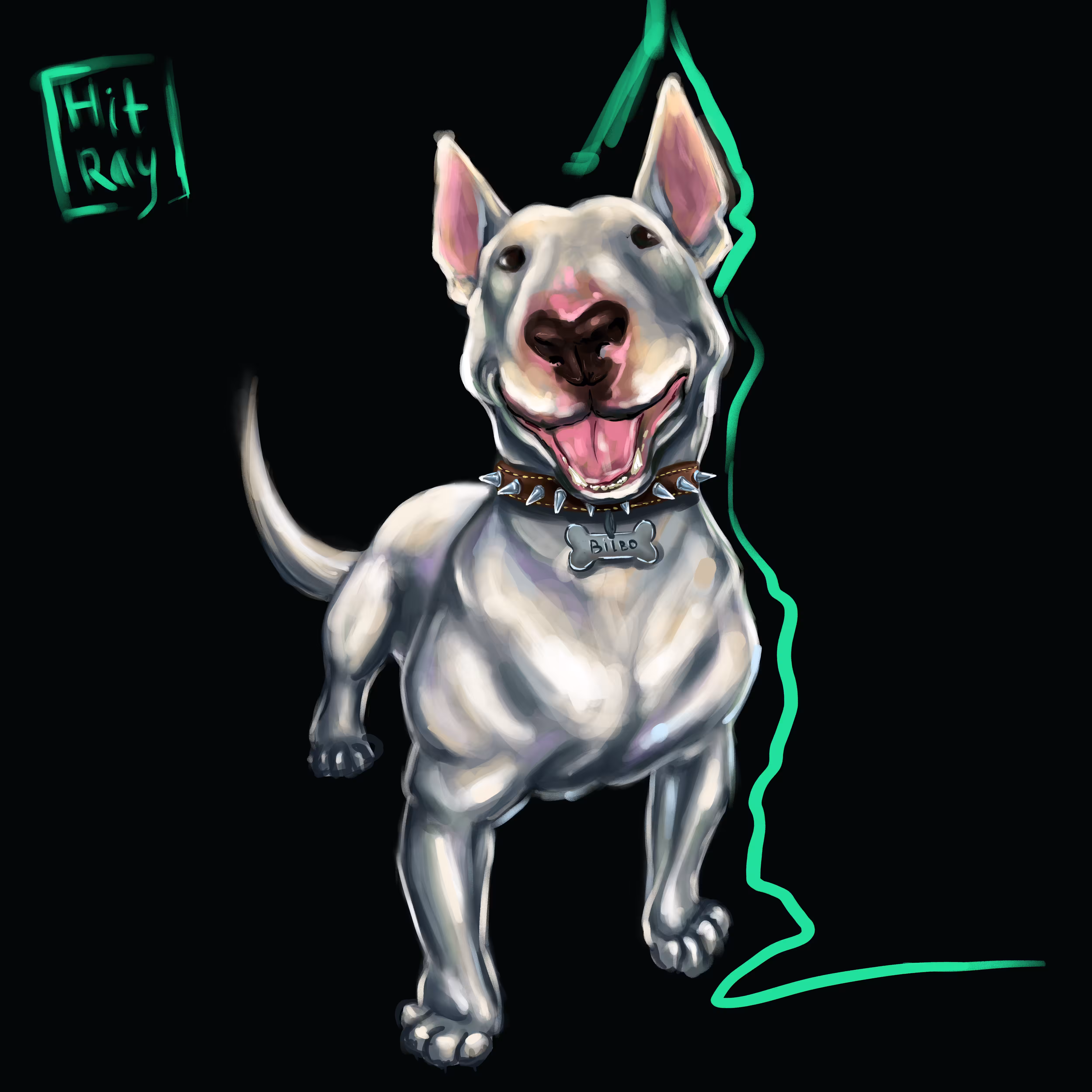 The smile dog