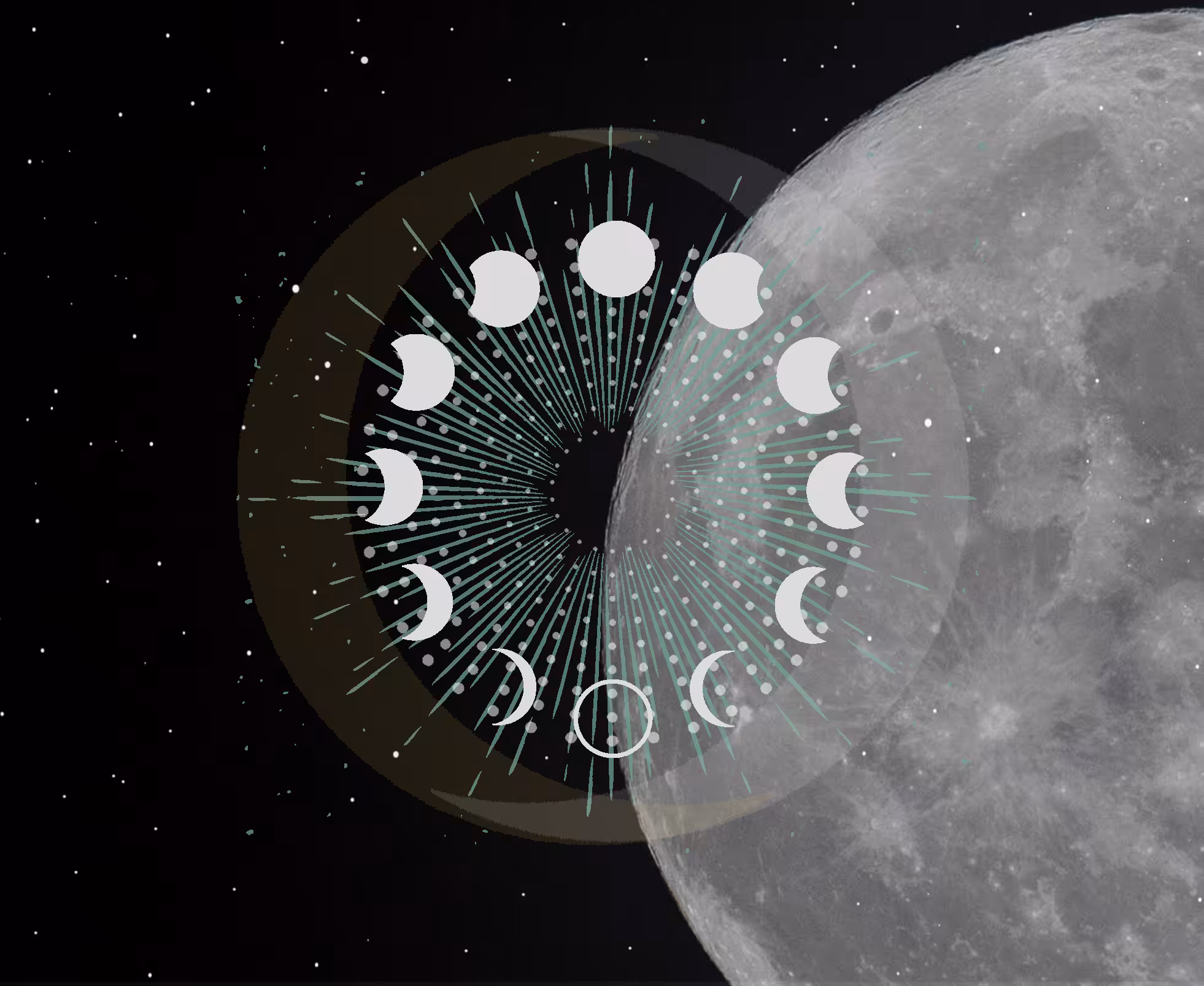 STAGES OF THE MOON