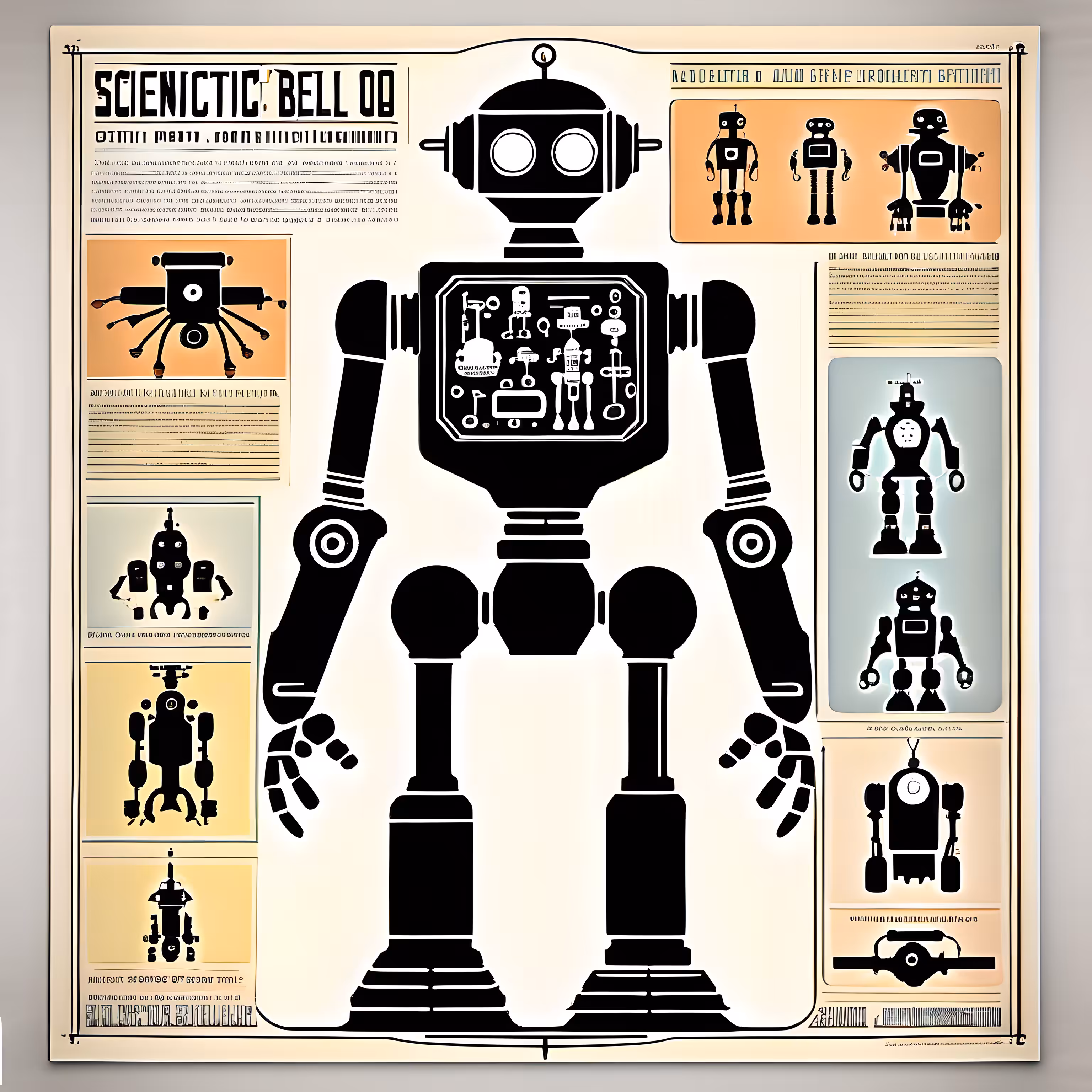 STUDIES ON ROBOTS - 20TH CENTURY #6