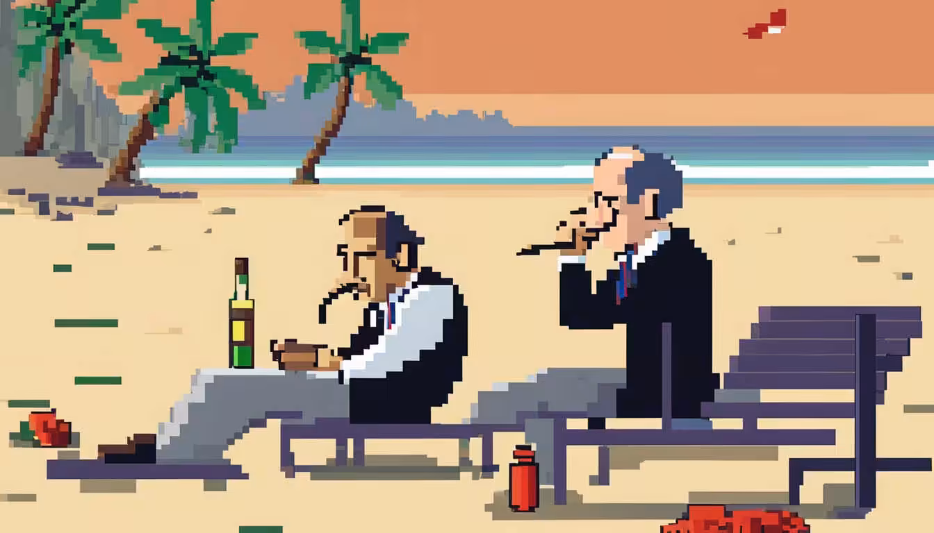 gentlemen on vacation
