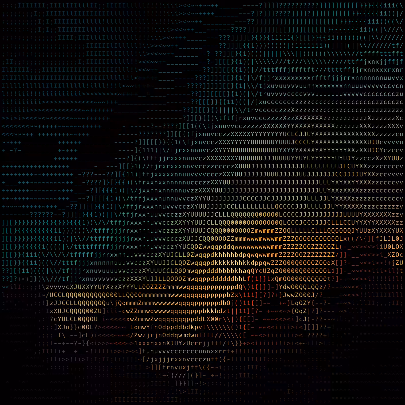 ASCII Landscape 001