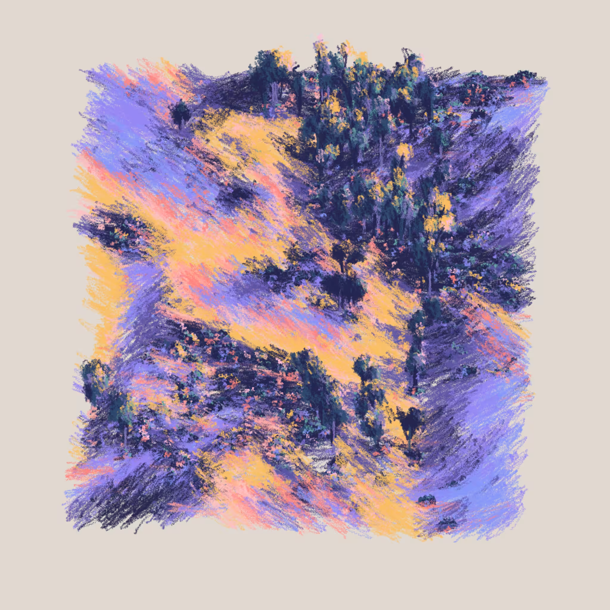 Eucalyptus and Sagebrush #150