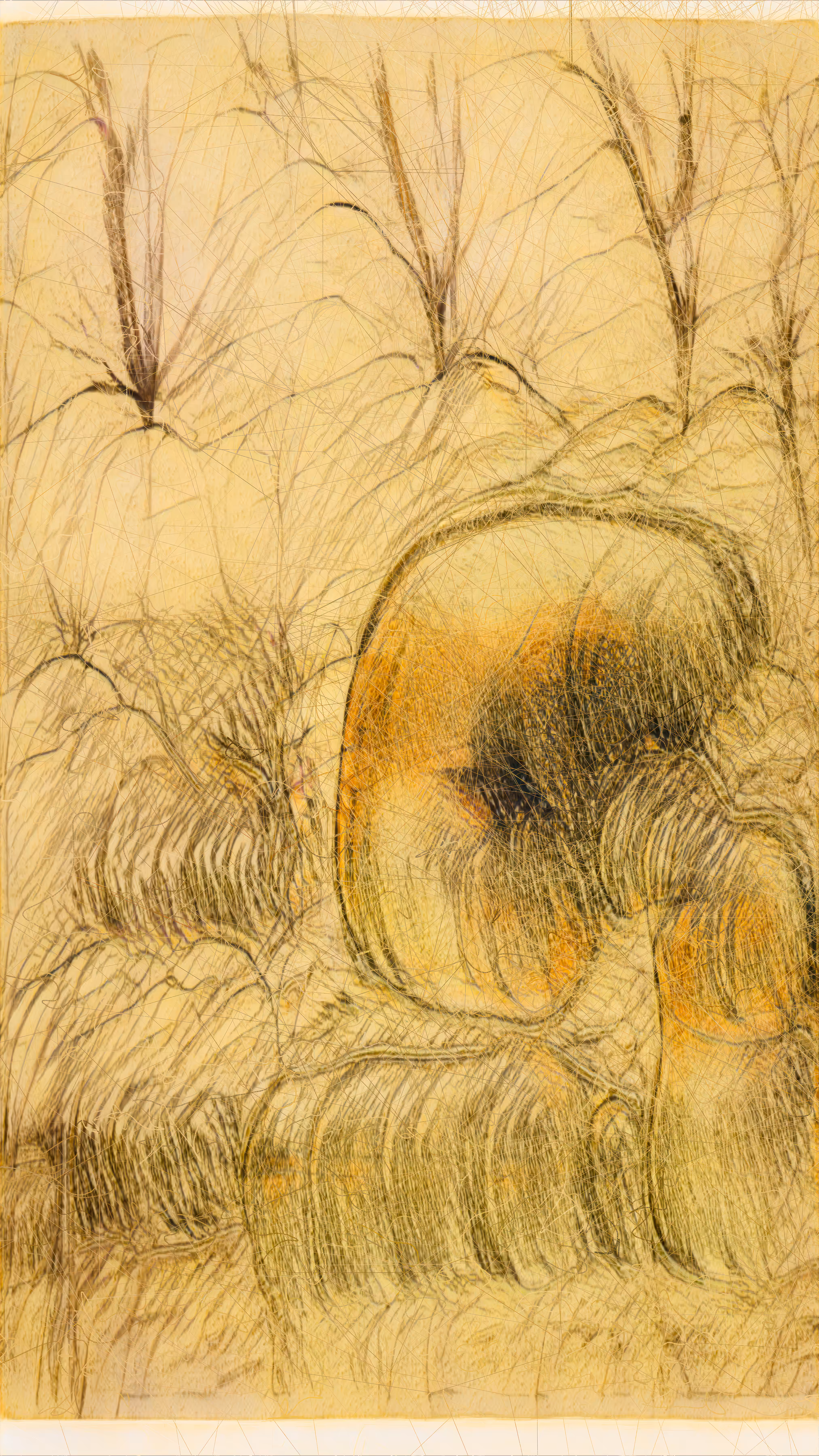 Unsupervised — Burned — Machine Hallucinations — MoMA Dreams #28