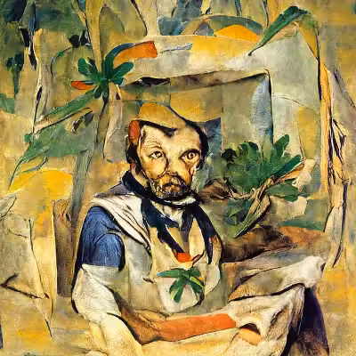 Portrait of Paul Cézanne