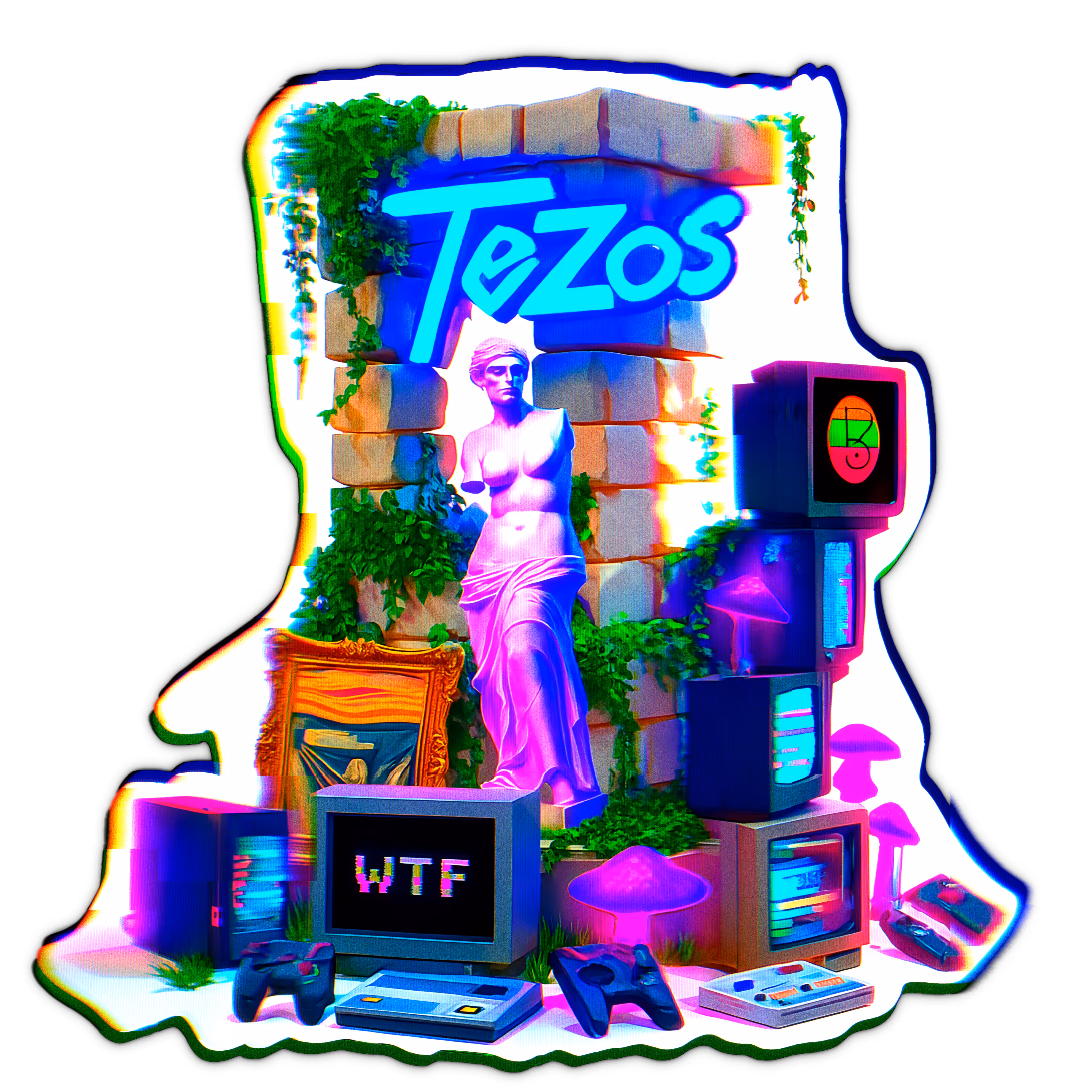 Tezos Sticker Design N°1