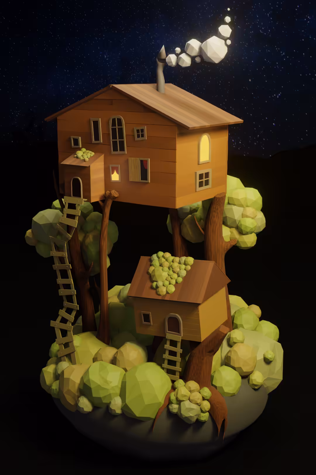 house on a tree