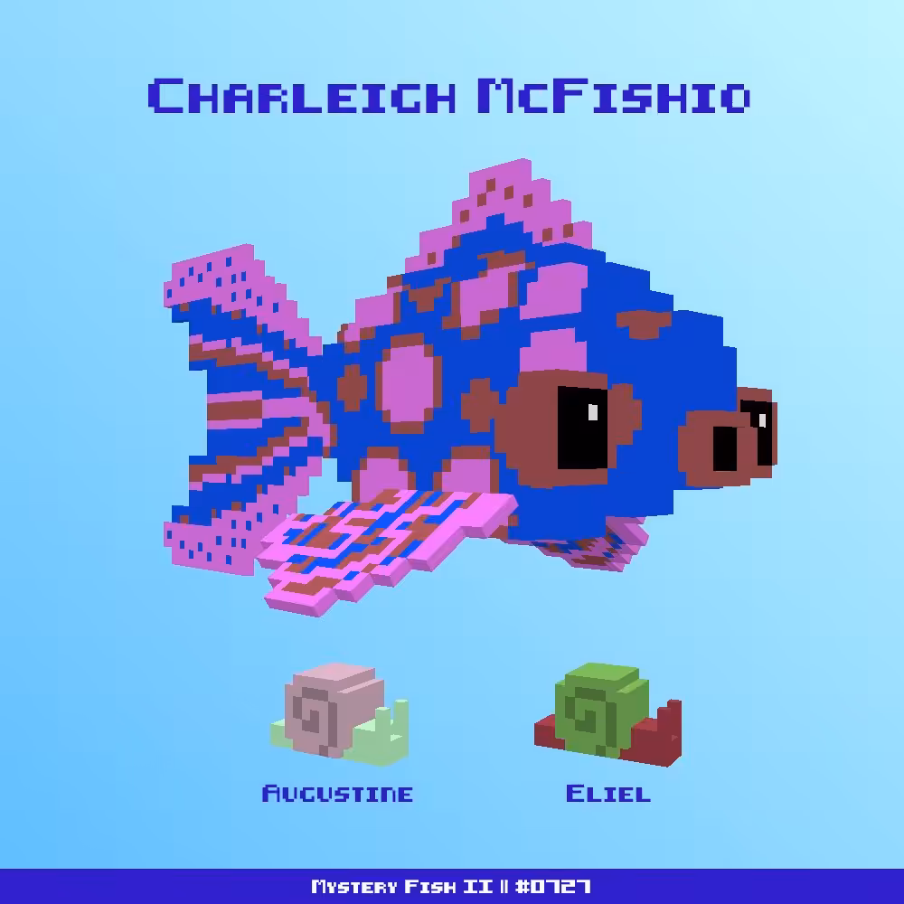 Charleigh McFishio :: Mystery Fish 0727/1000 