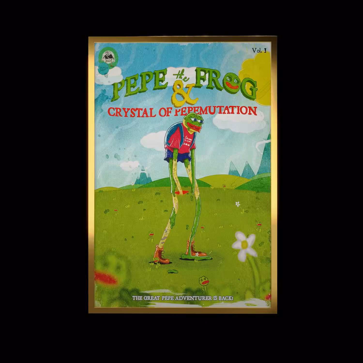 CRYSTAL OF PEPEMUTATION