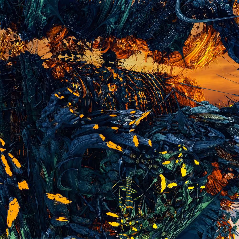 Evening  Abstract  Fractal