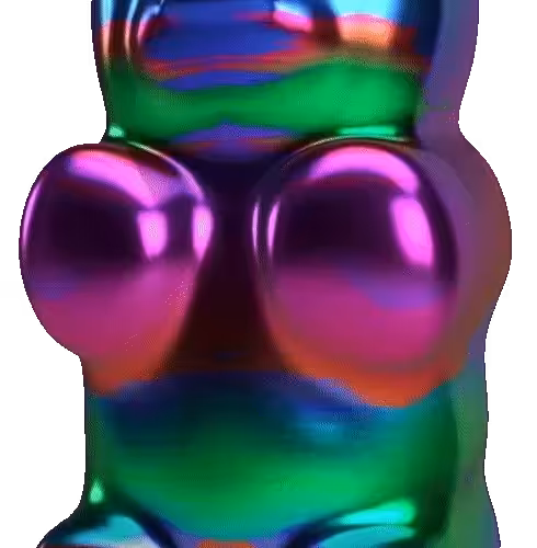 Rainbow Trip Gummy Bear #011