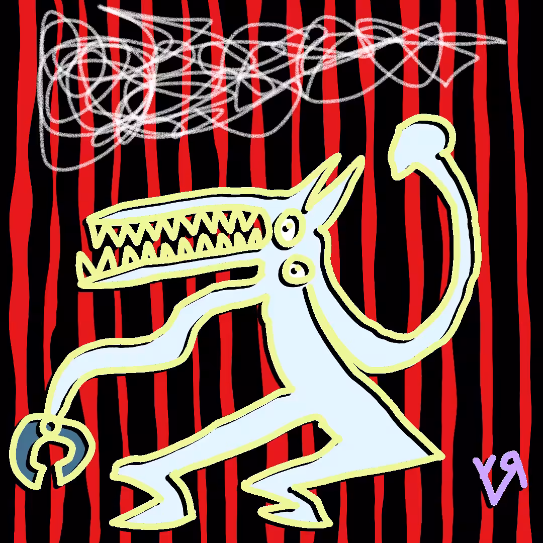 Post-Apocalypse ARTZ: "Wild Dog" by Richard F. Yates (Holy Fool)