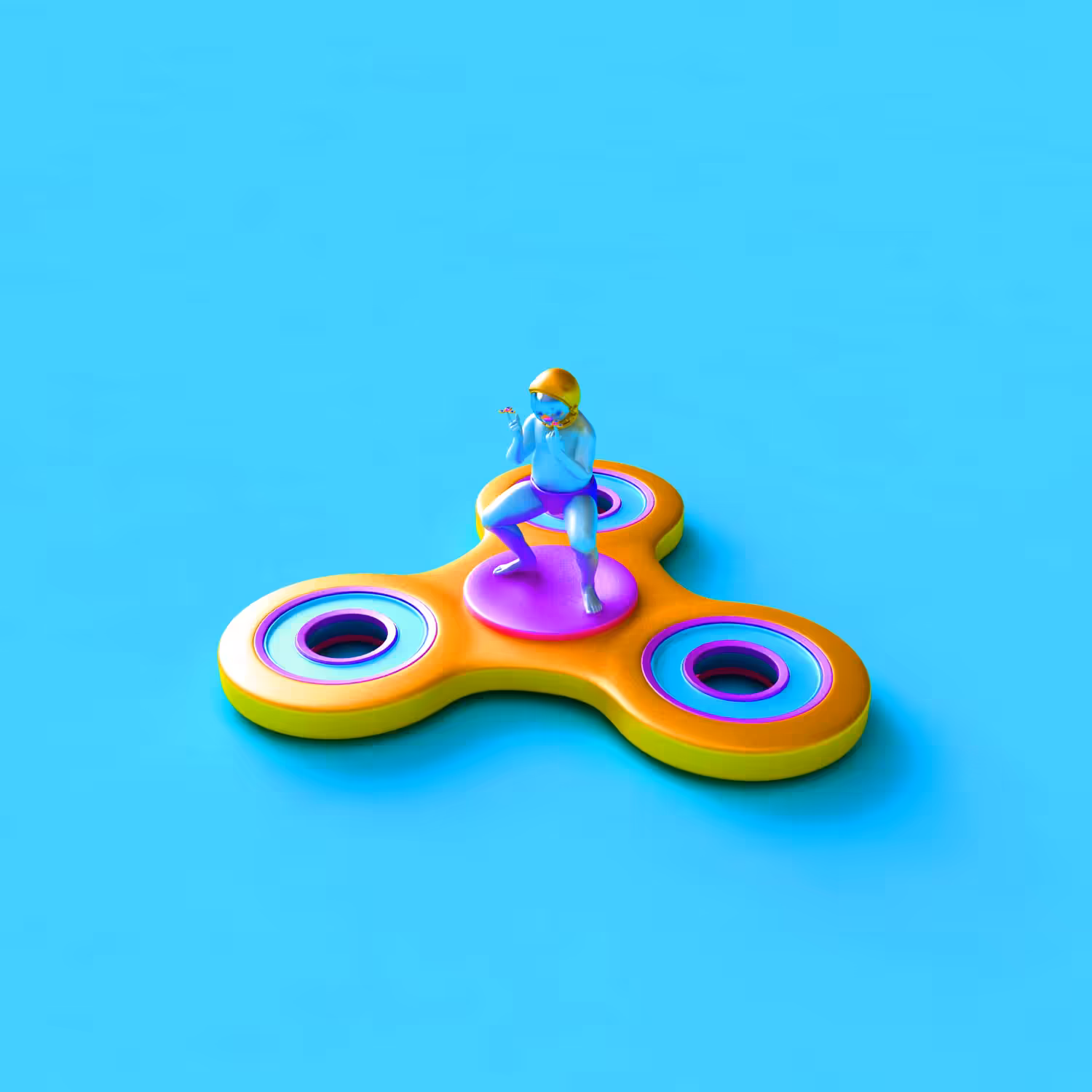 AstroFidget - Colorway 1