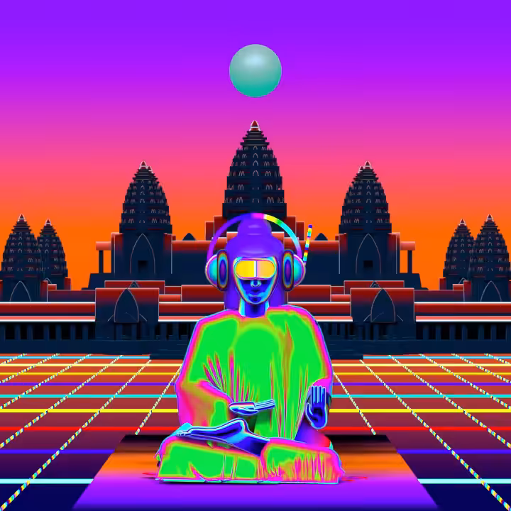 Futuristic Buddha Radio