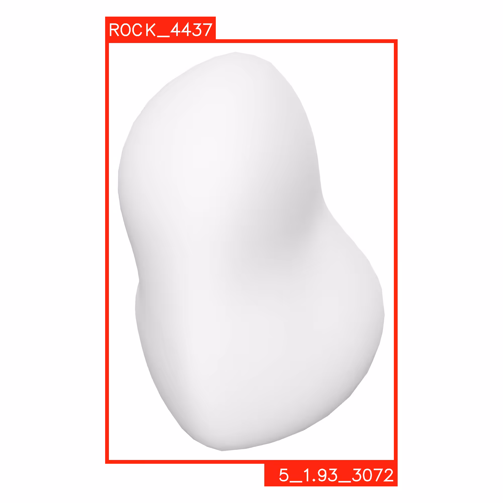 UNSHADED ROCKS: ROCK 4437