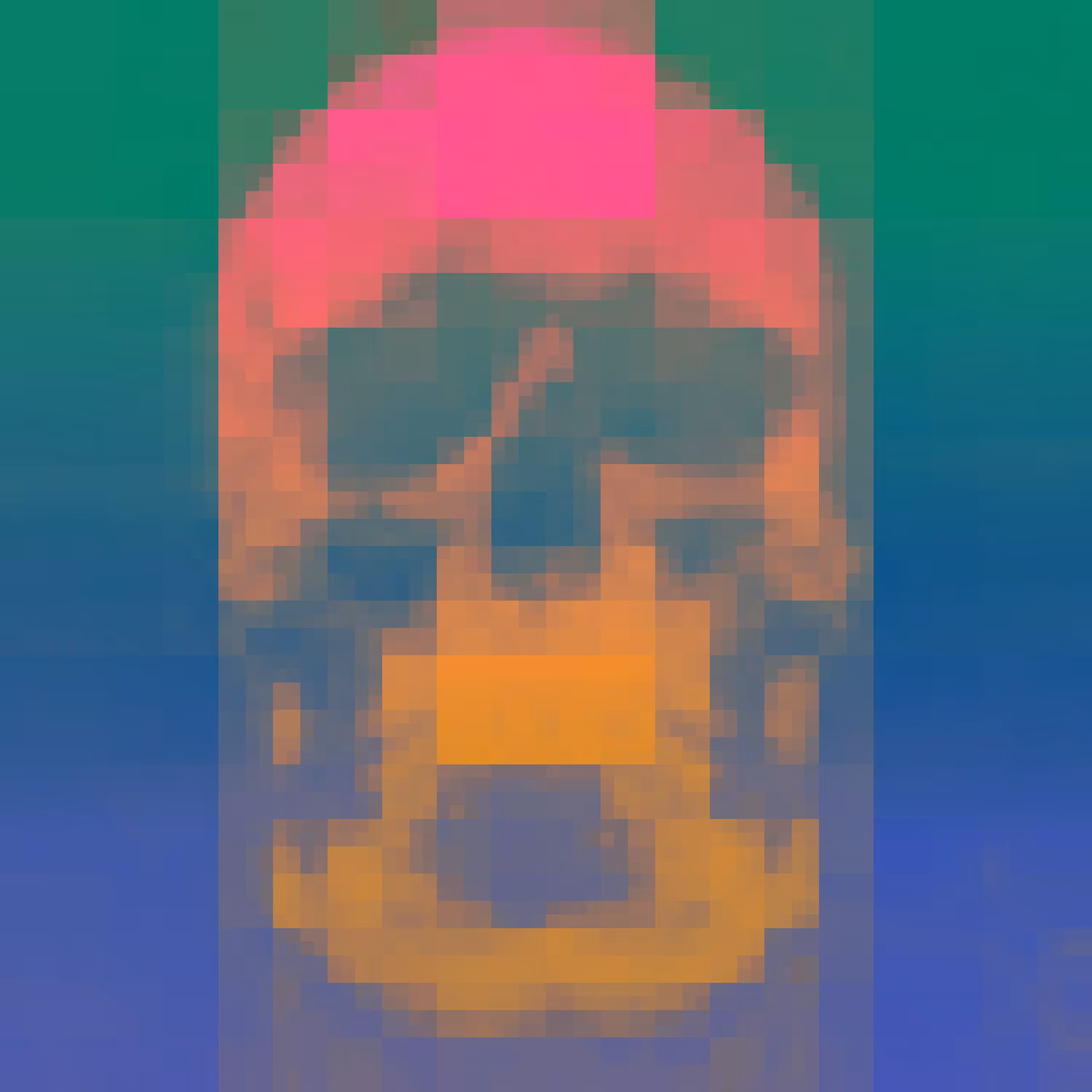 Pixel Skull Vanitas 28
