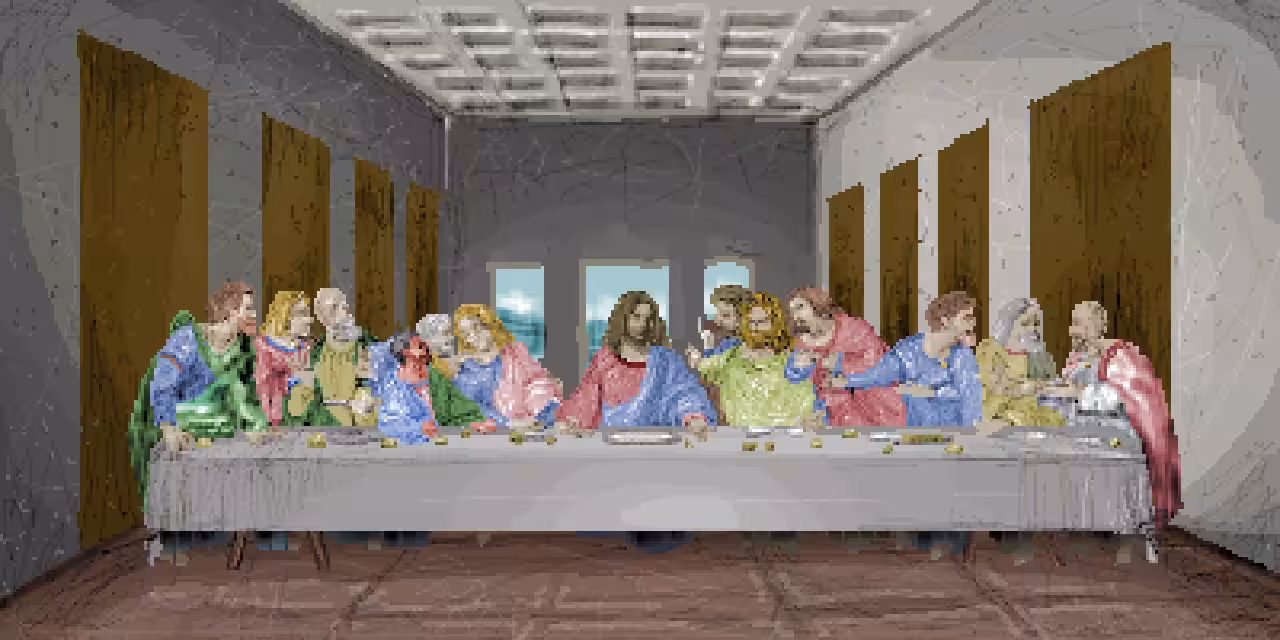 The Last Supper Pixel