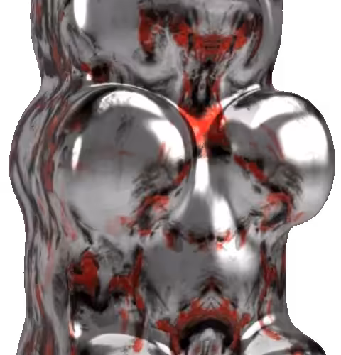 Rorschach Trip Gummy Bear #017