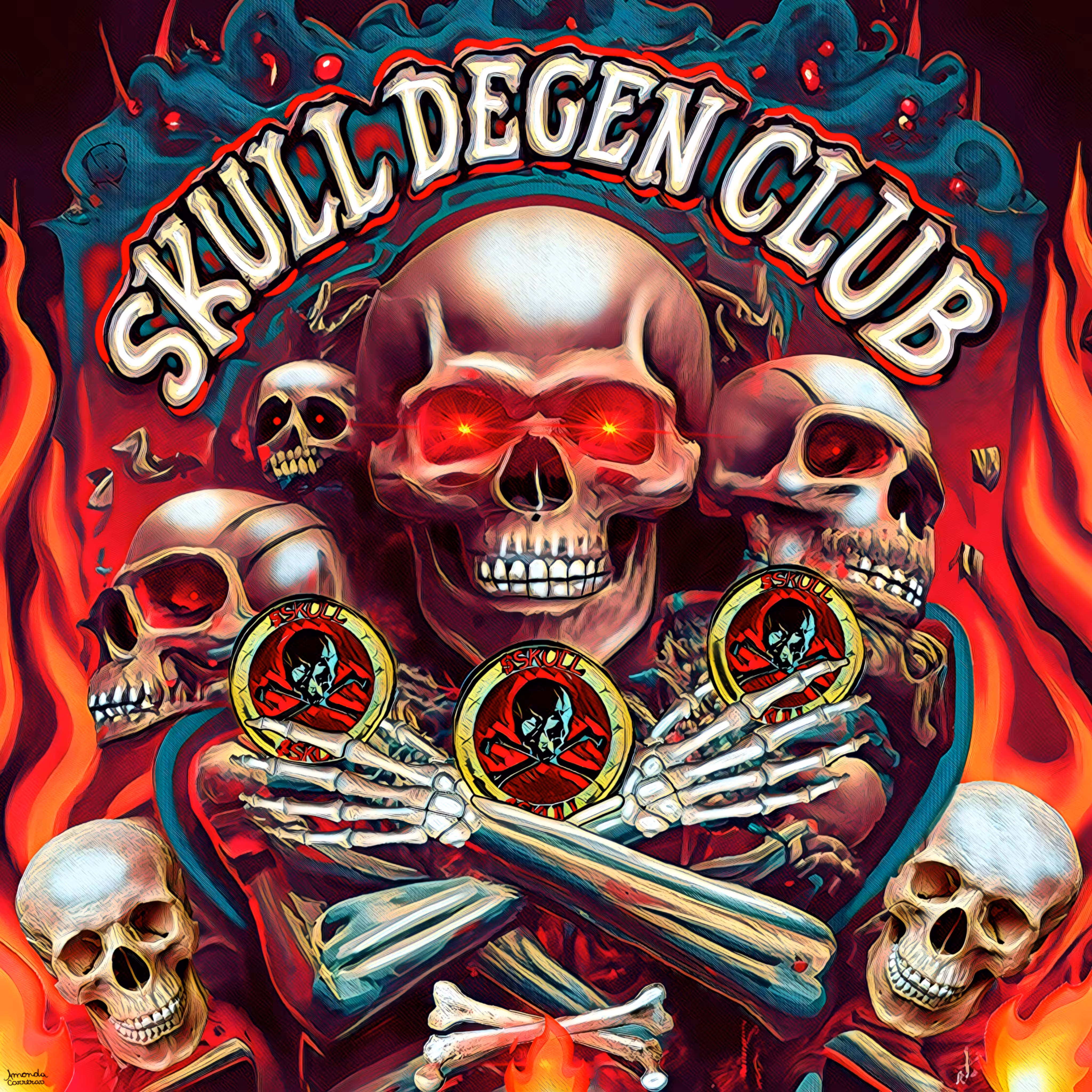 Art Skull Degen Club 2.