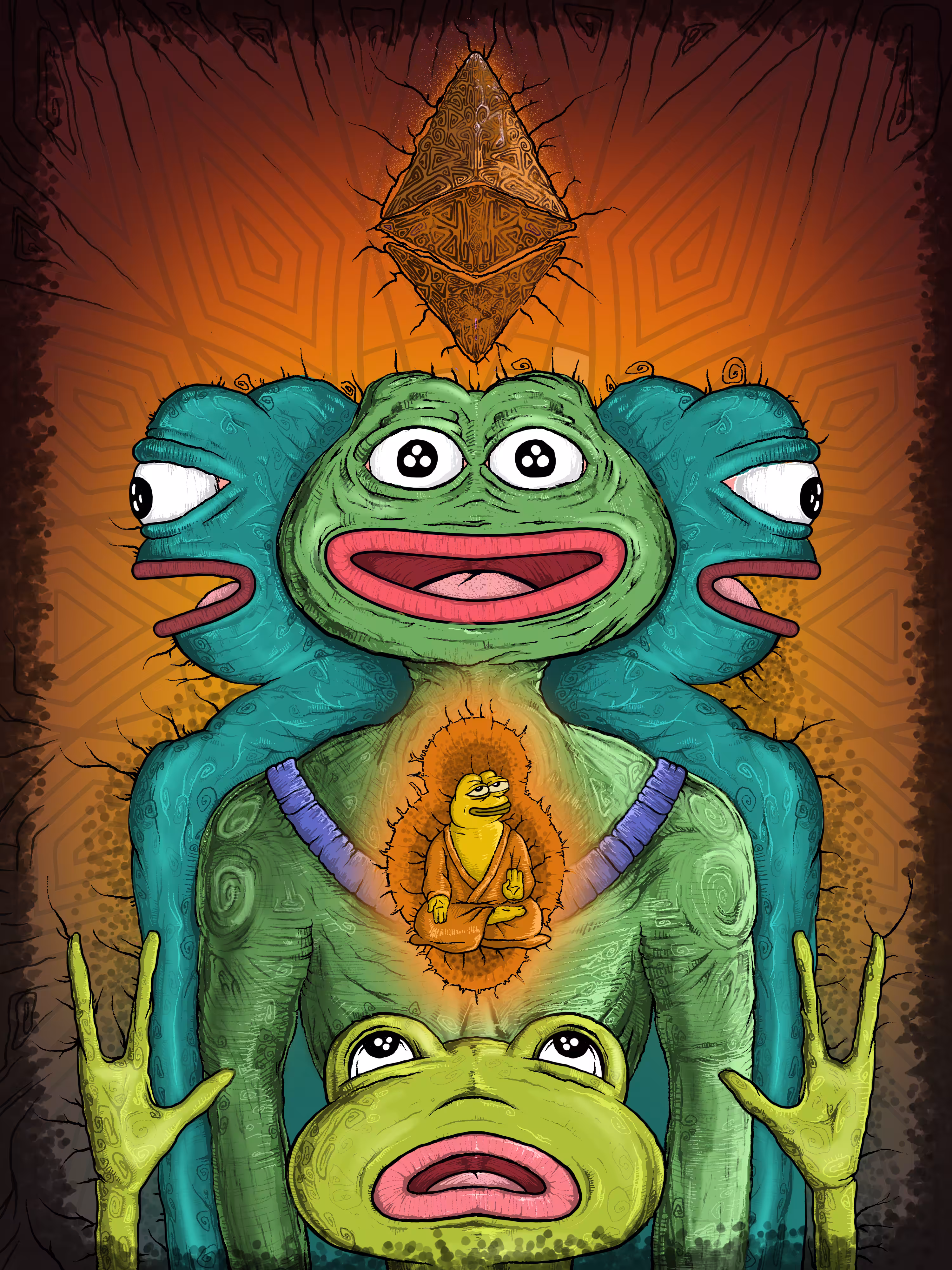 Pepe in dmt trip