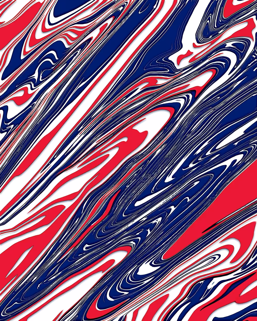 American Red White Blue