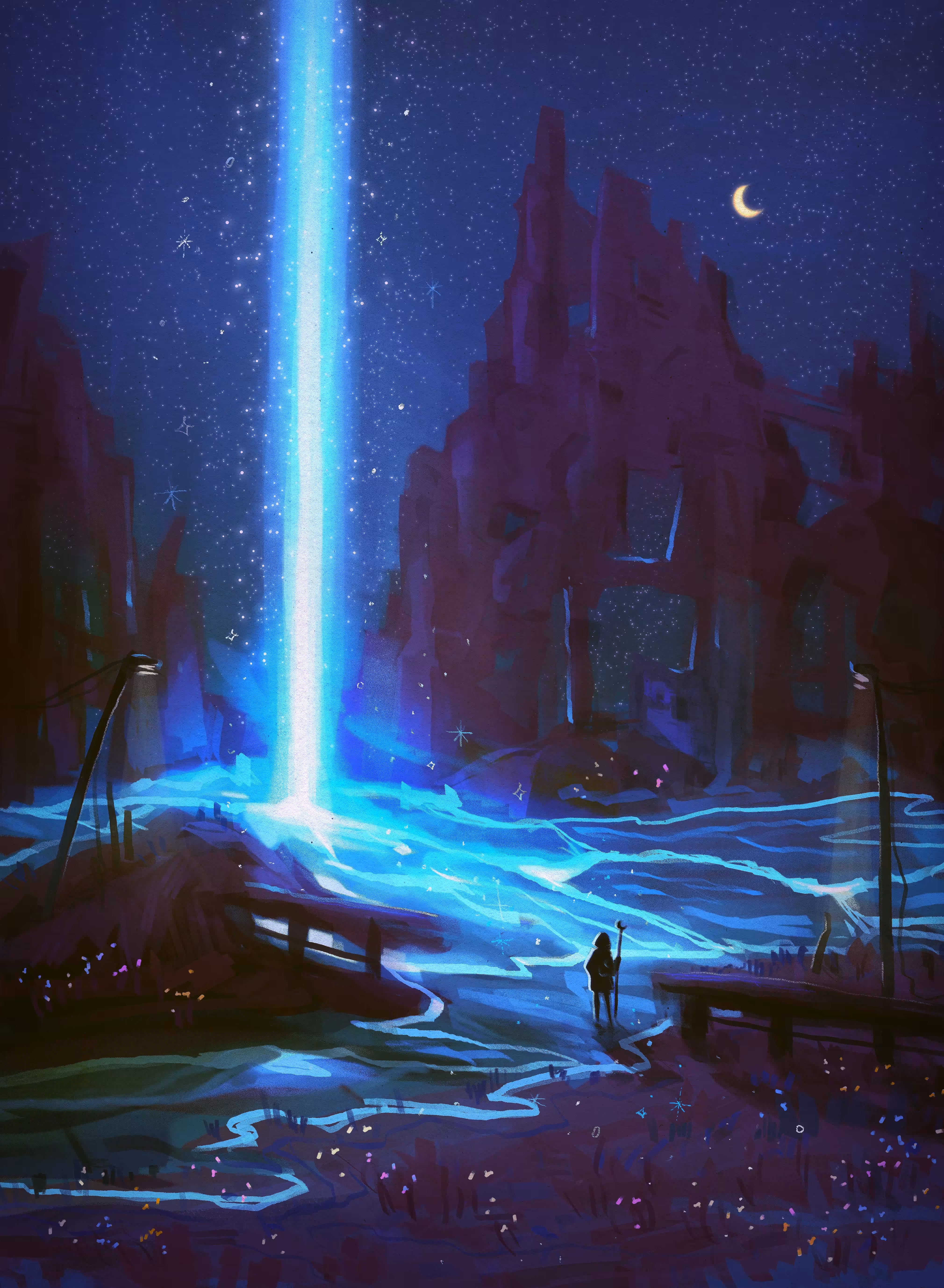 into the unknown