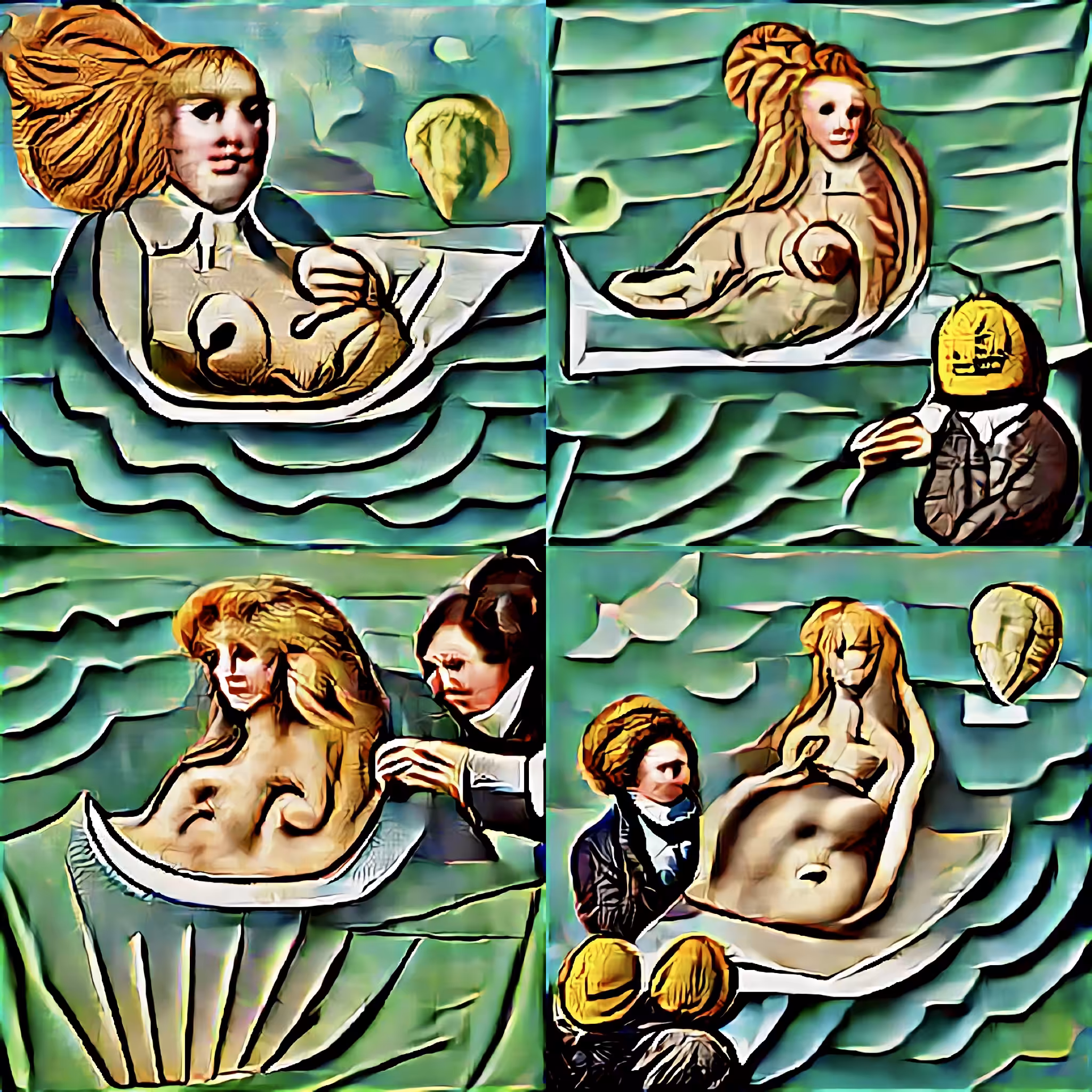 The birth of Venus (Aleph Image)