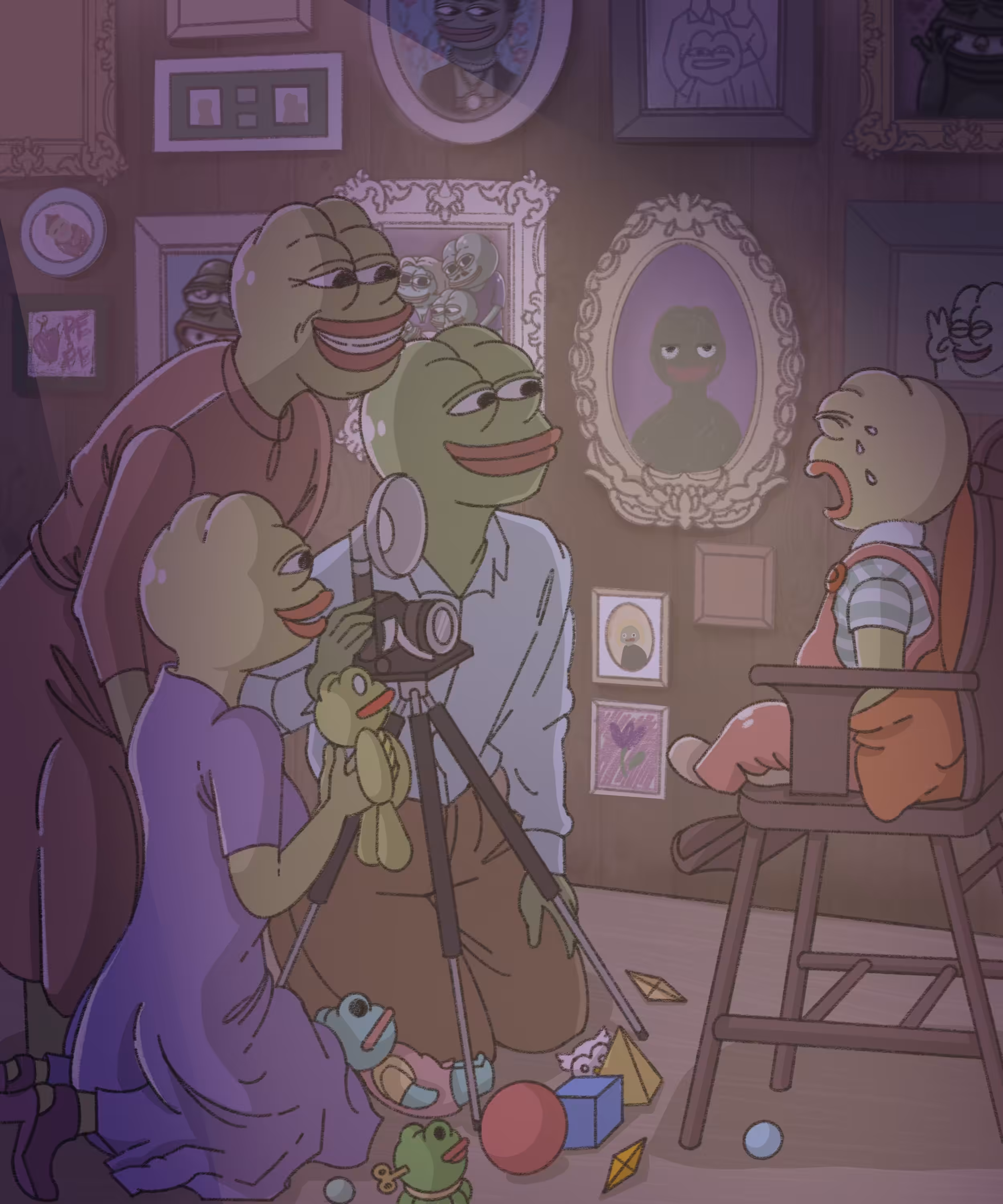 FROG FAM PHOTO SHOOT