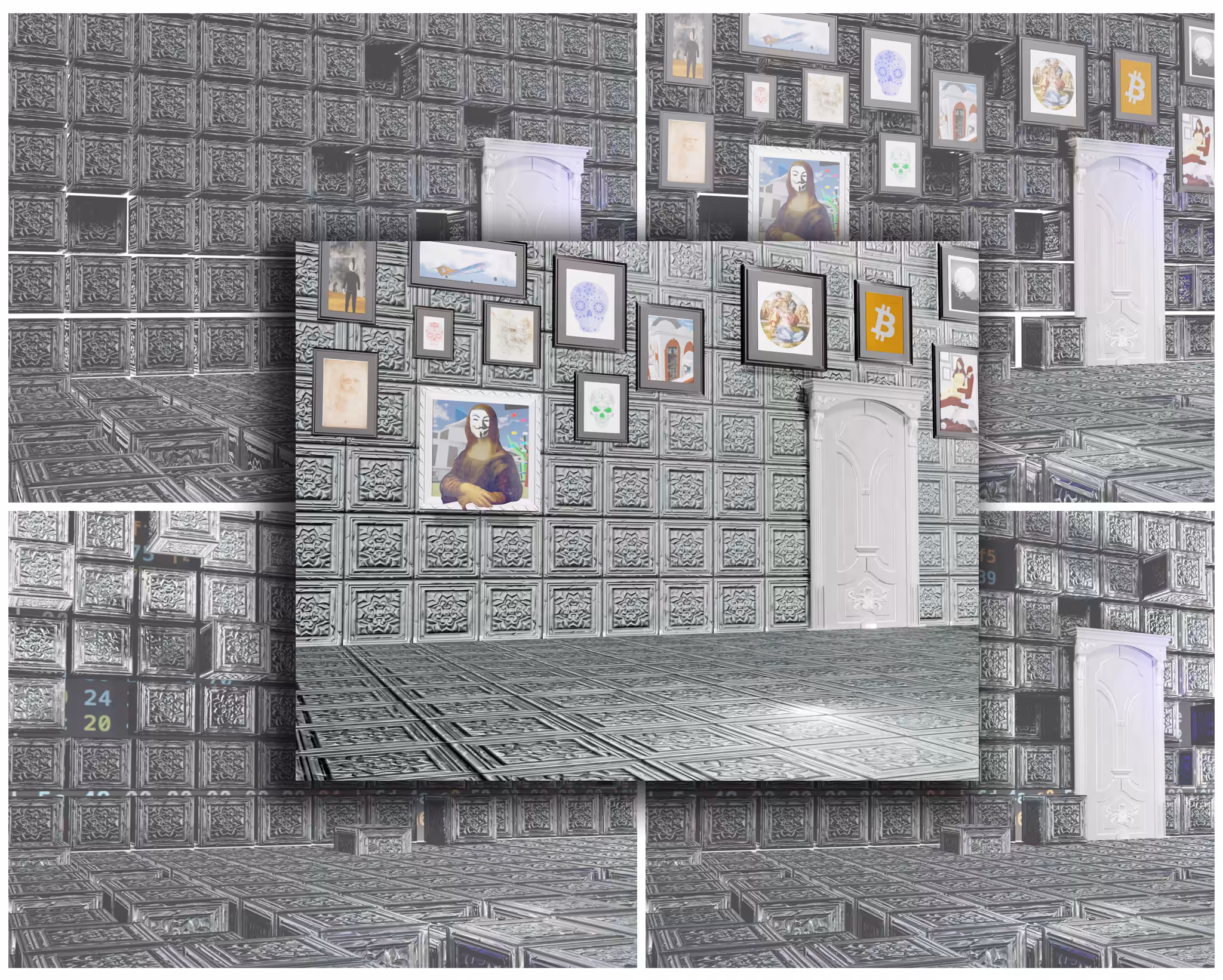 Block Chain Dungeon Control Layers