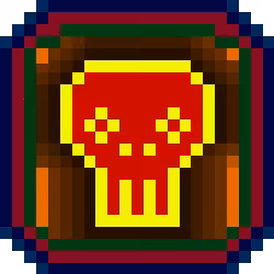 Skulls Pixels Coins #122