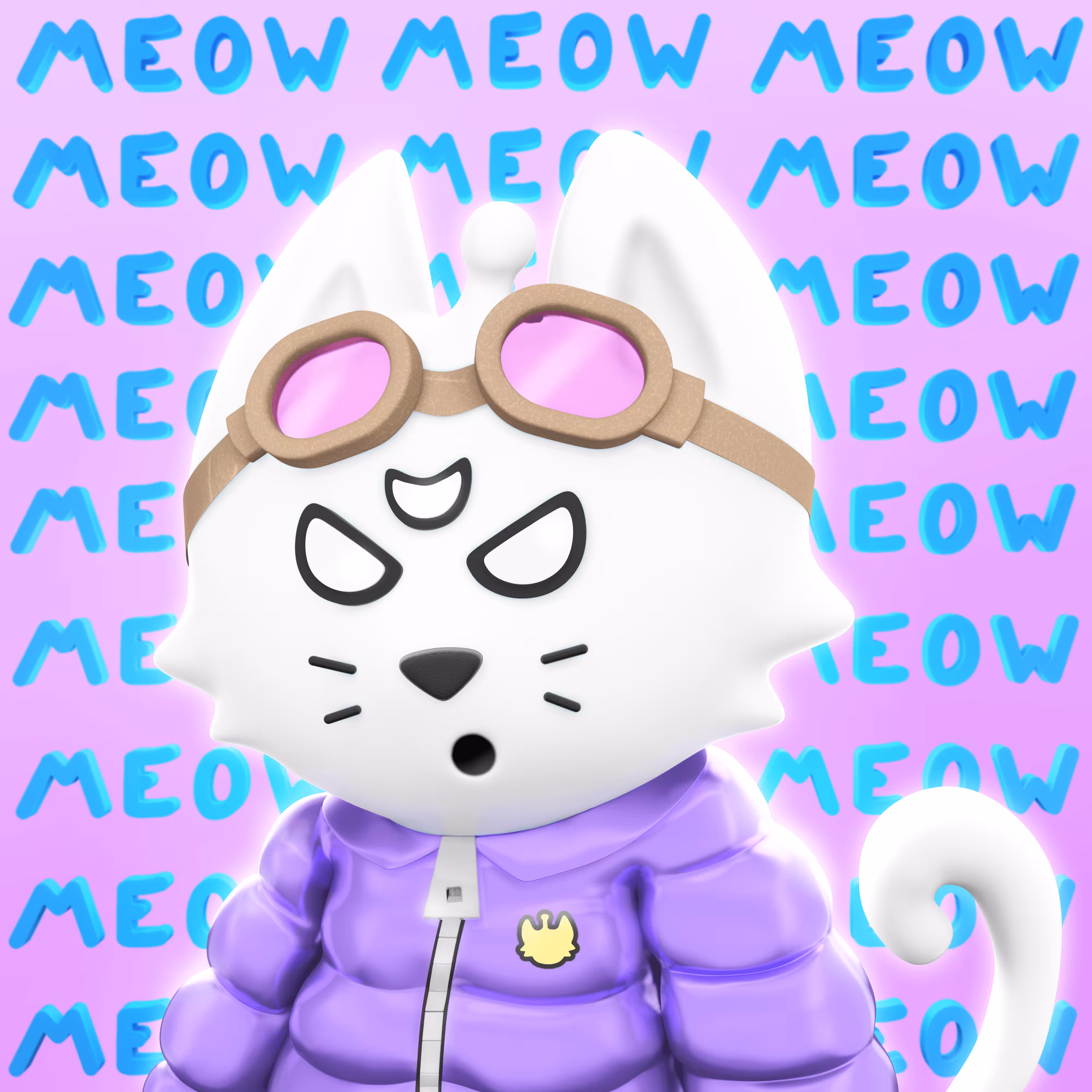 3D Cosmic Cats #8733