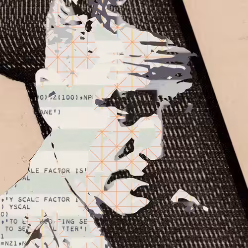 THE GENERATIVE PORTRAIT COLLECTION OF ROBERT MALLARY: Generative Portrait of Robert Mallary #258