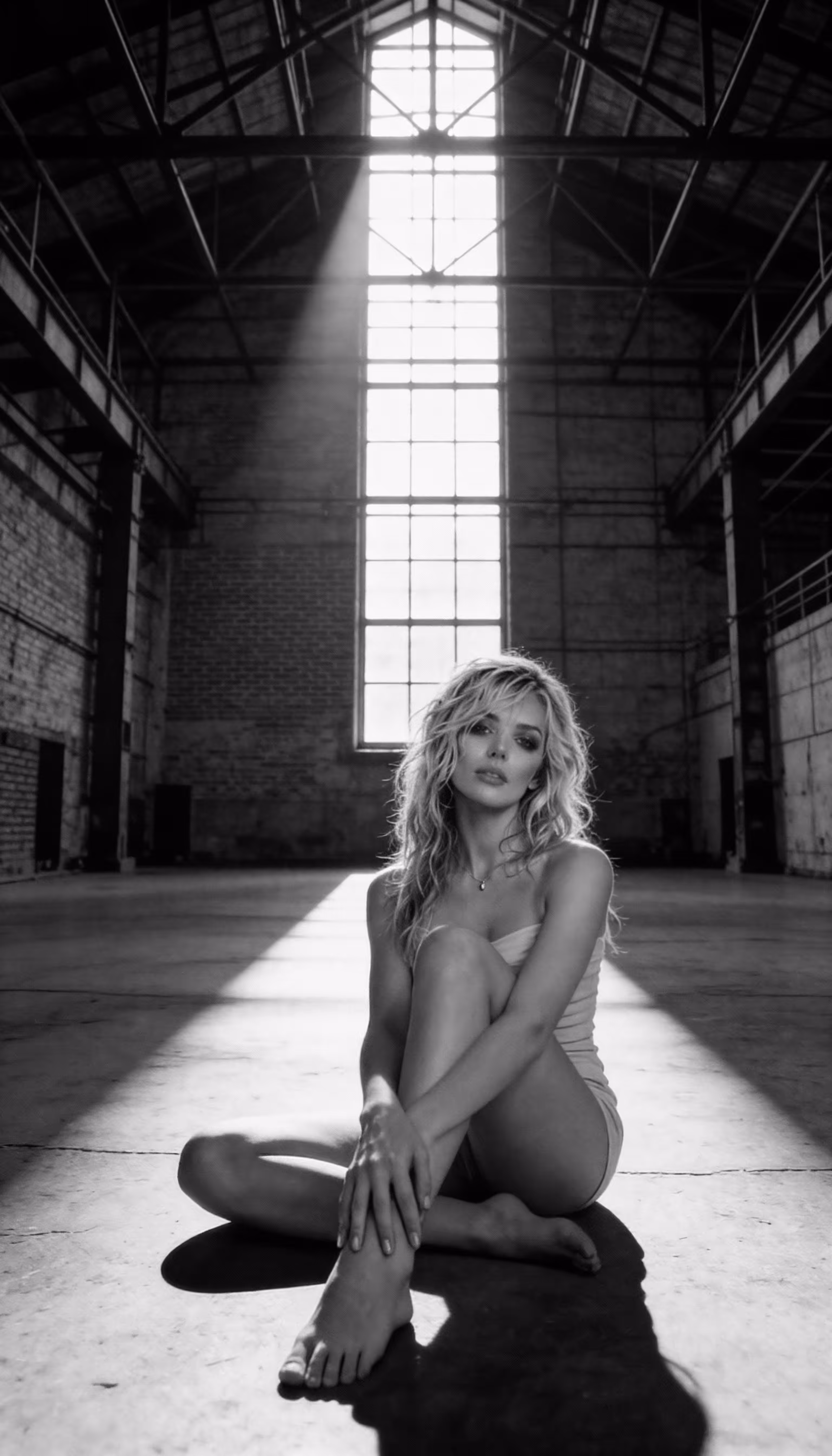 "The Light That Knelt at Her Feet"
