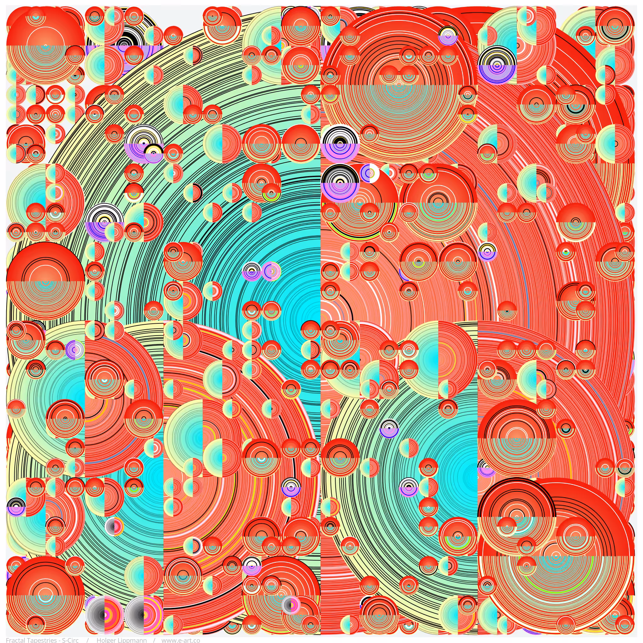 Fractal Tapestries: #1984