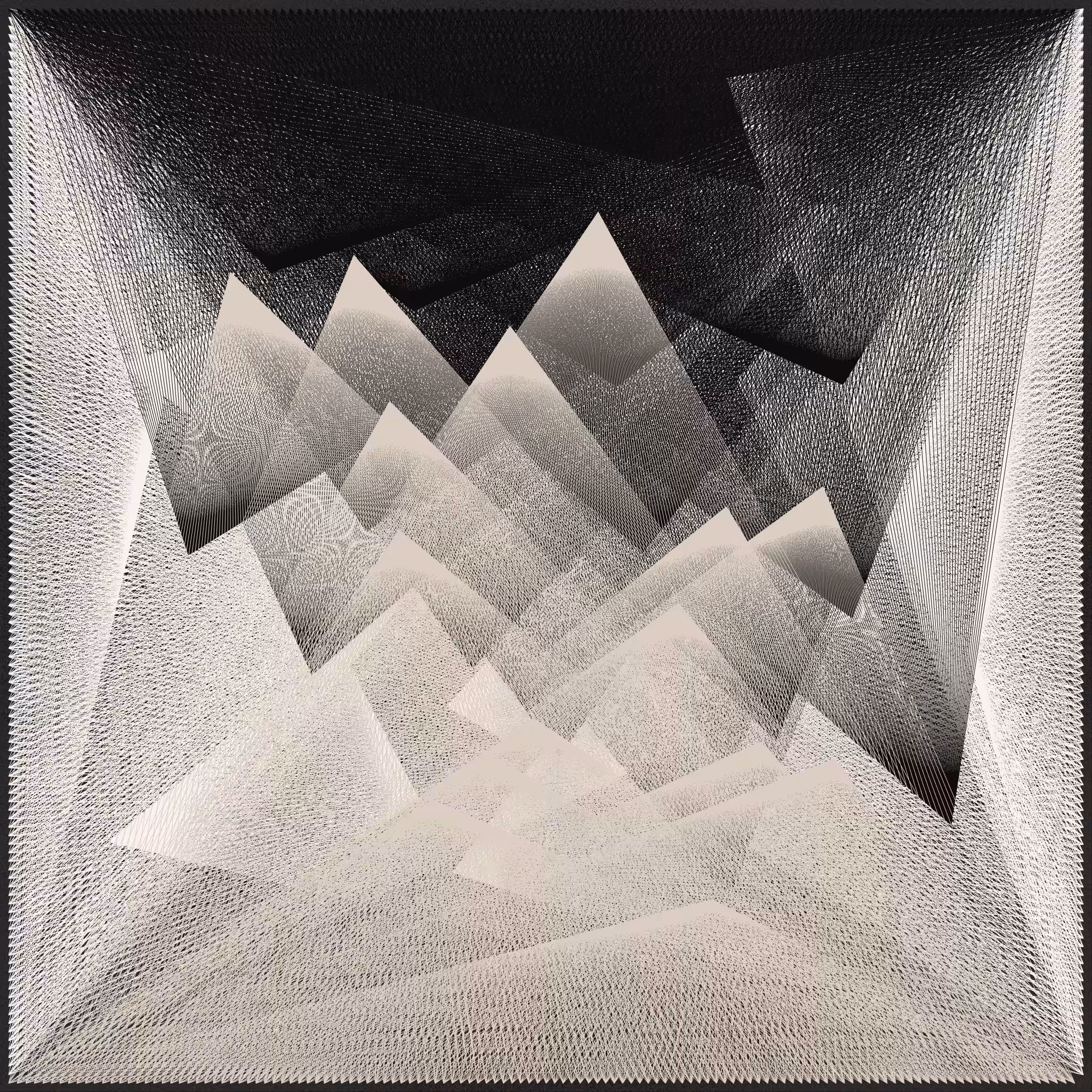 Threaded Peaks No. 7