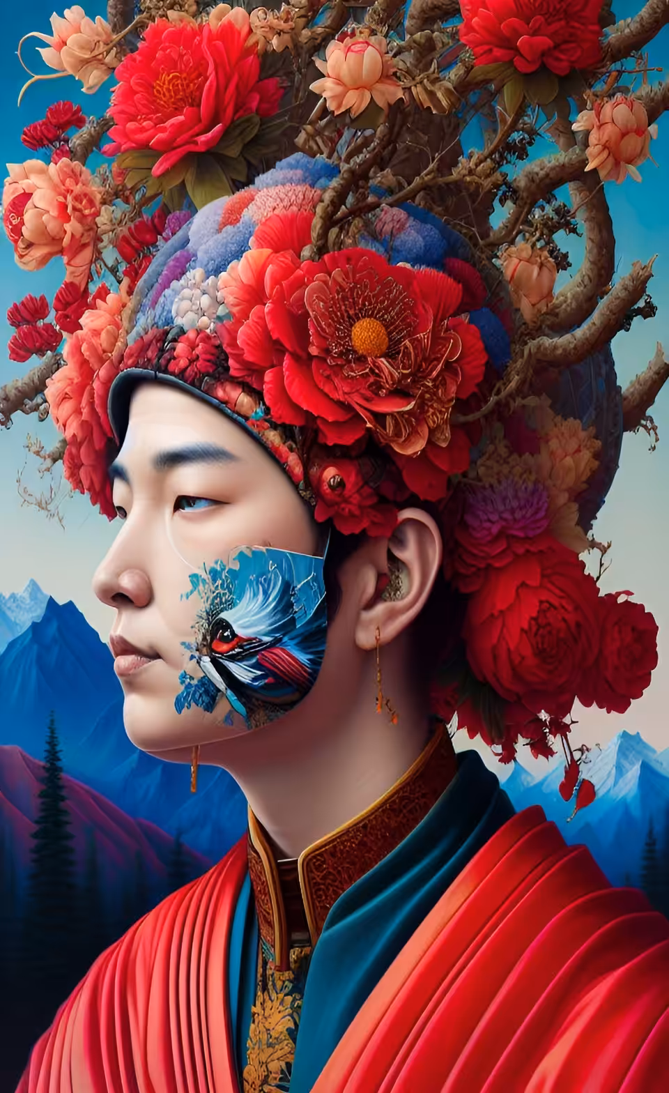 The Flowered Samurai
