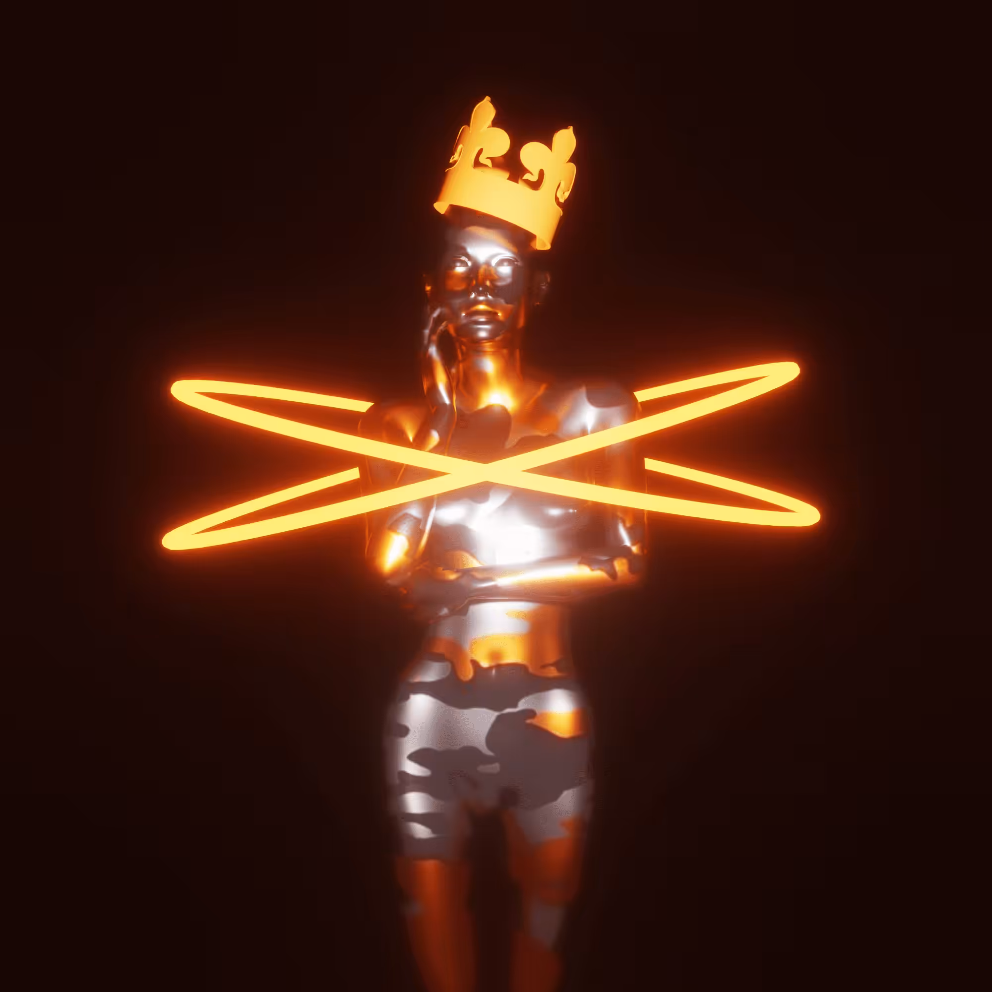Orange Camo