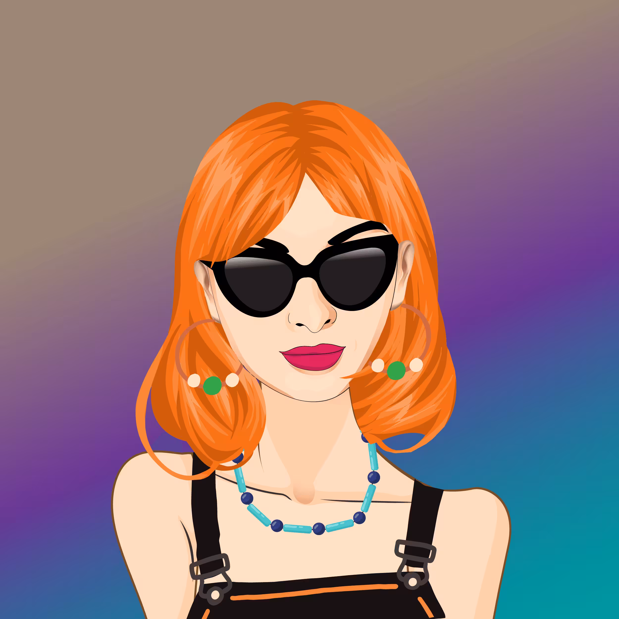Cool Lady #1508