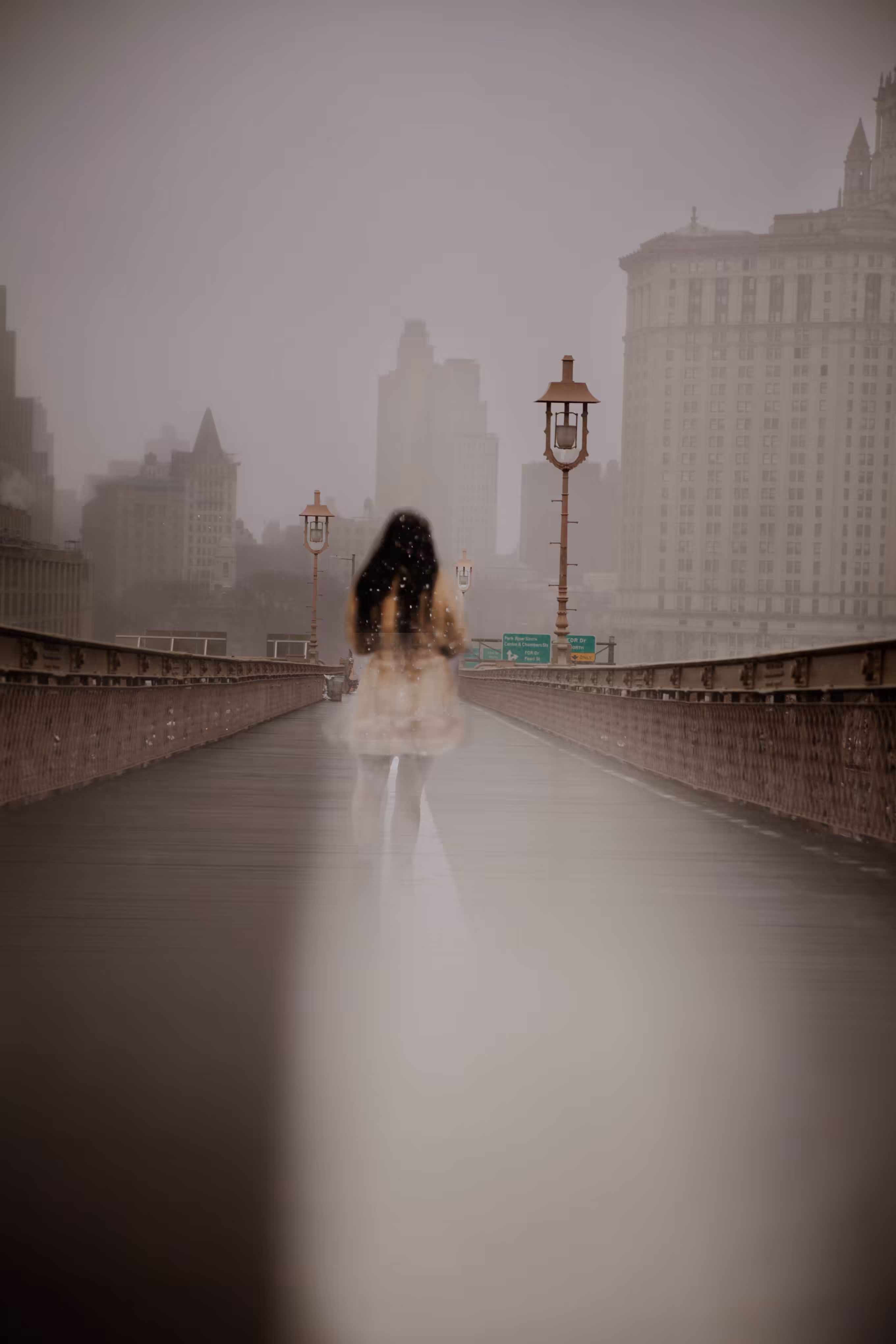  The ghost on the bridge