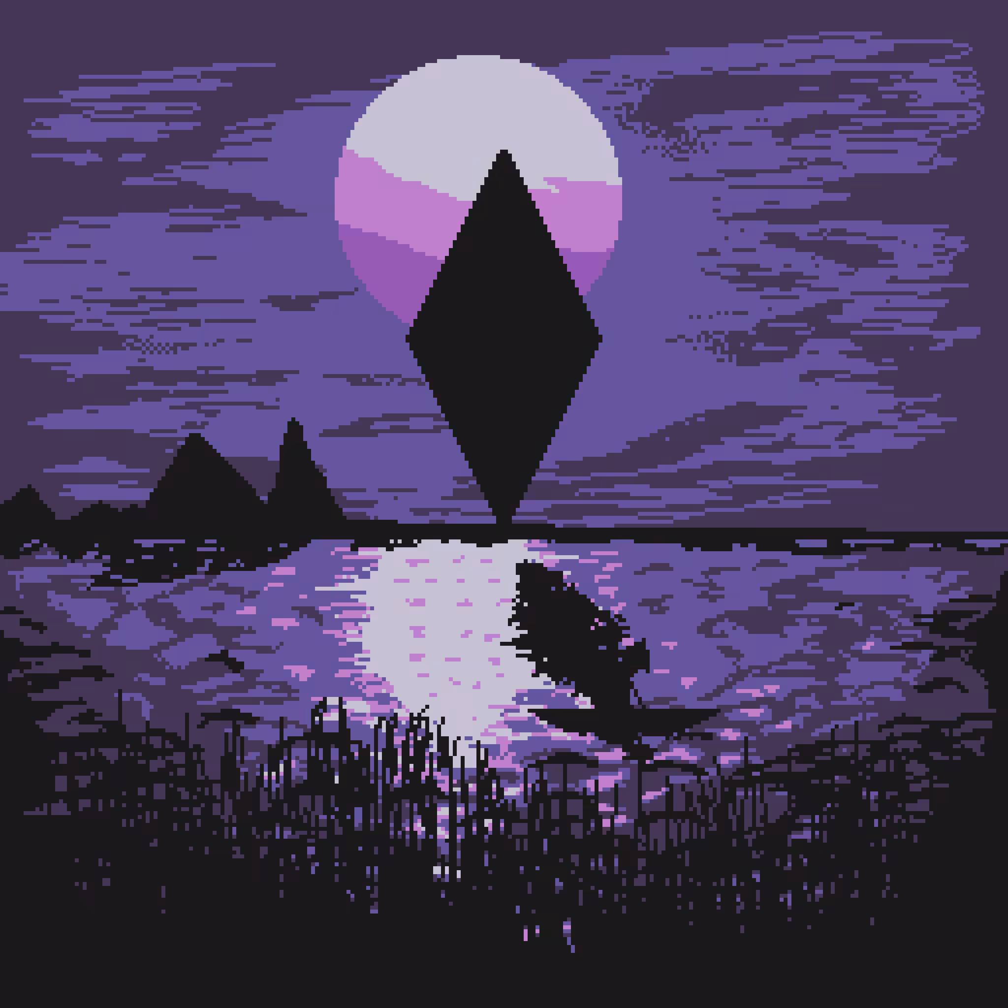 Pixel Sunset #16