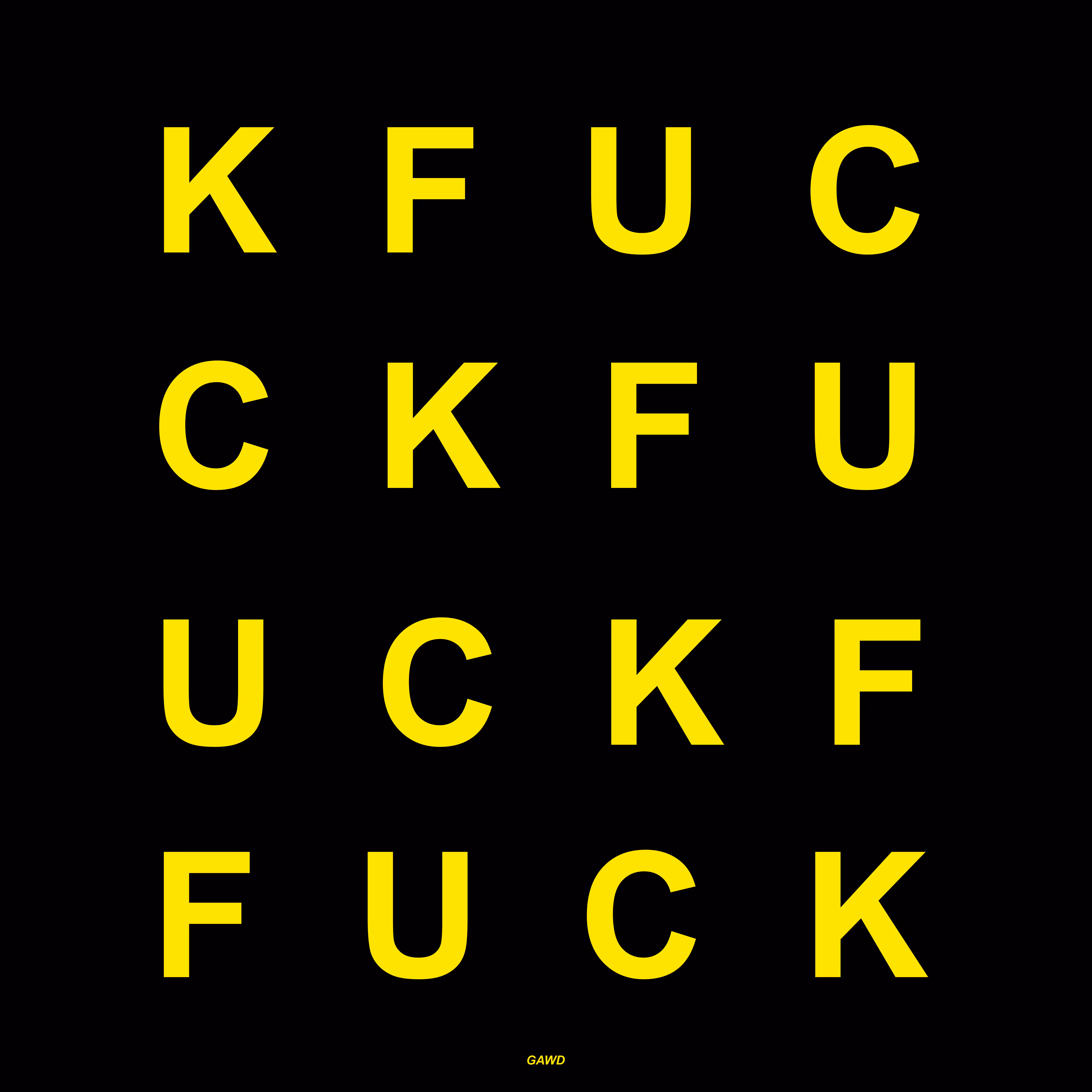 FUCK (LEXICON #1 – Still Frame 4)