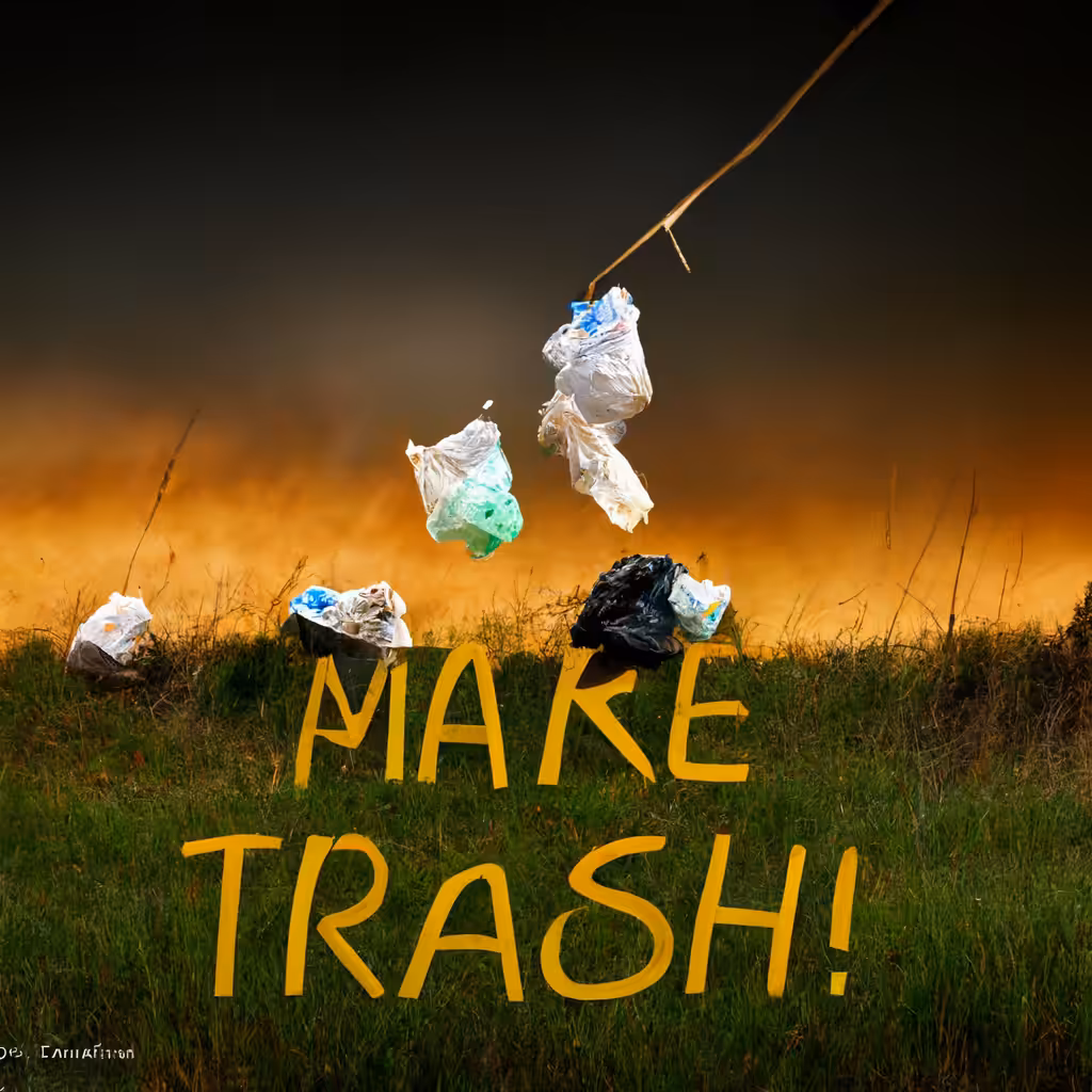 Workplace Trash Motivational Poster #1
