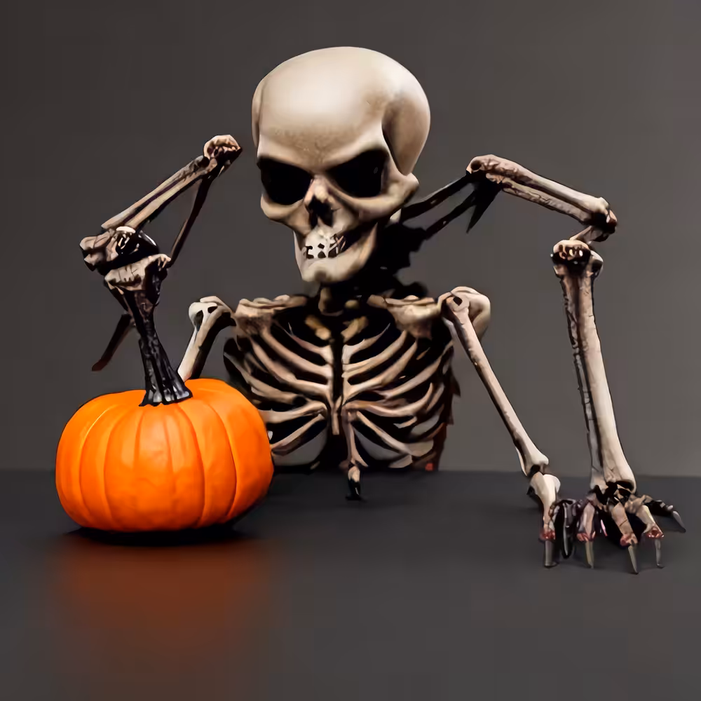 Halloween Home Office #1