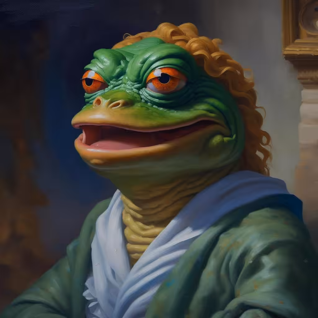 Pepe's Painting  № 9