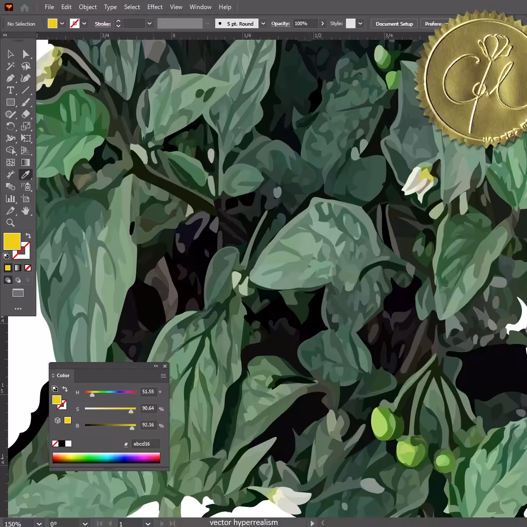 VECTOR HYPERREALISM :: WIP 004