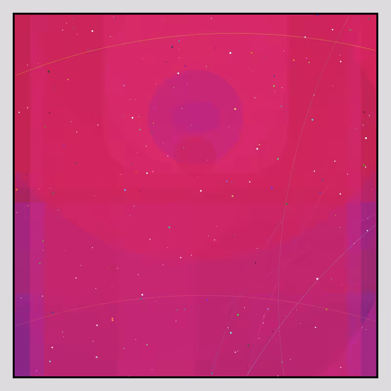 Color Field Starry B #14
