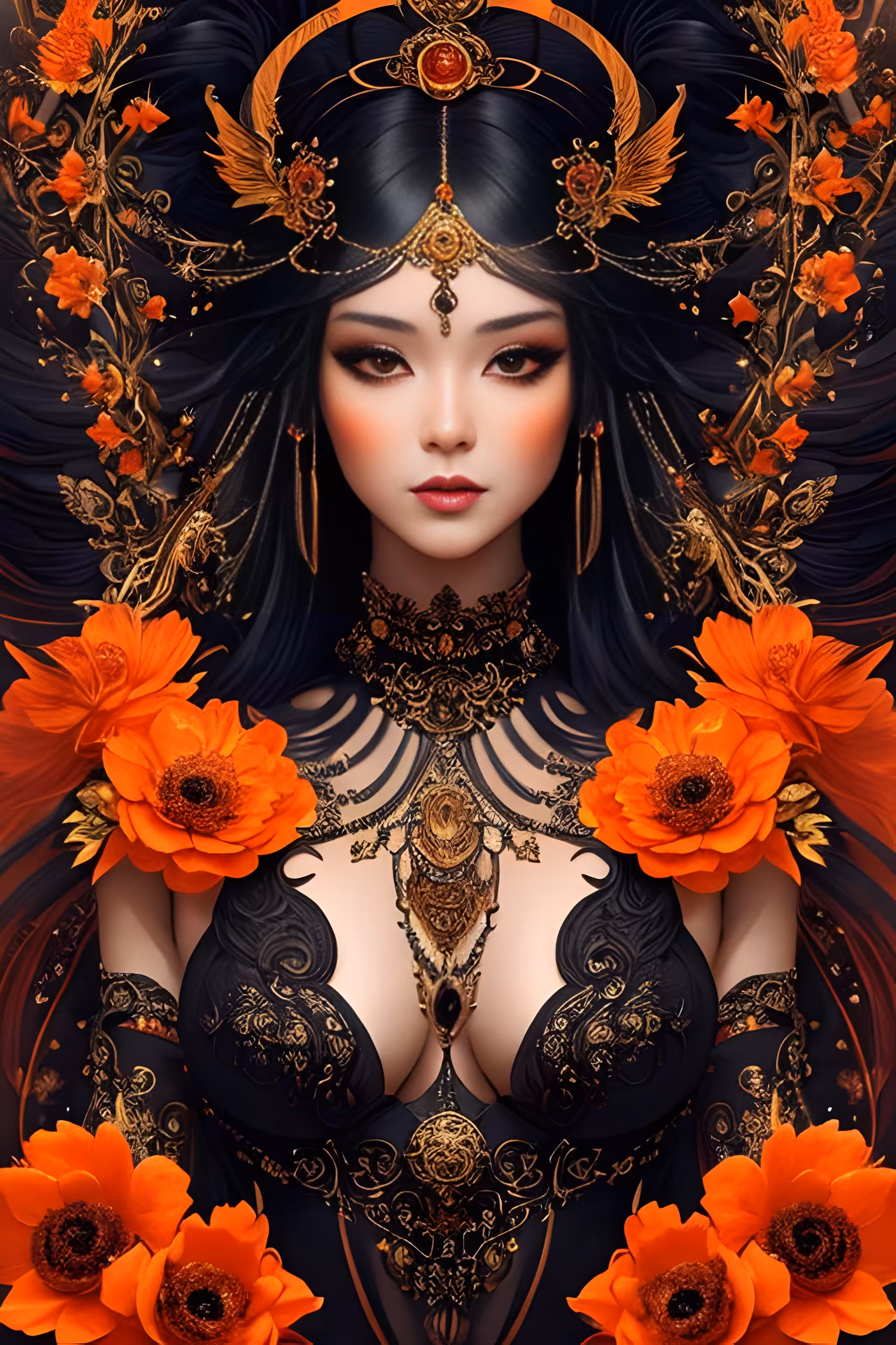 Mysterious girl